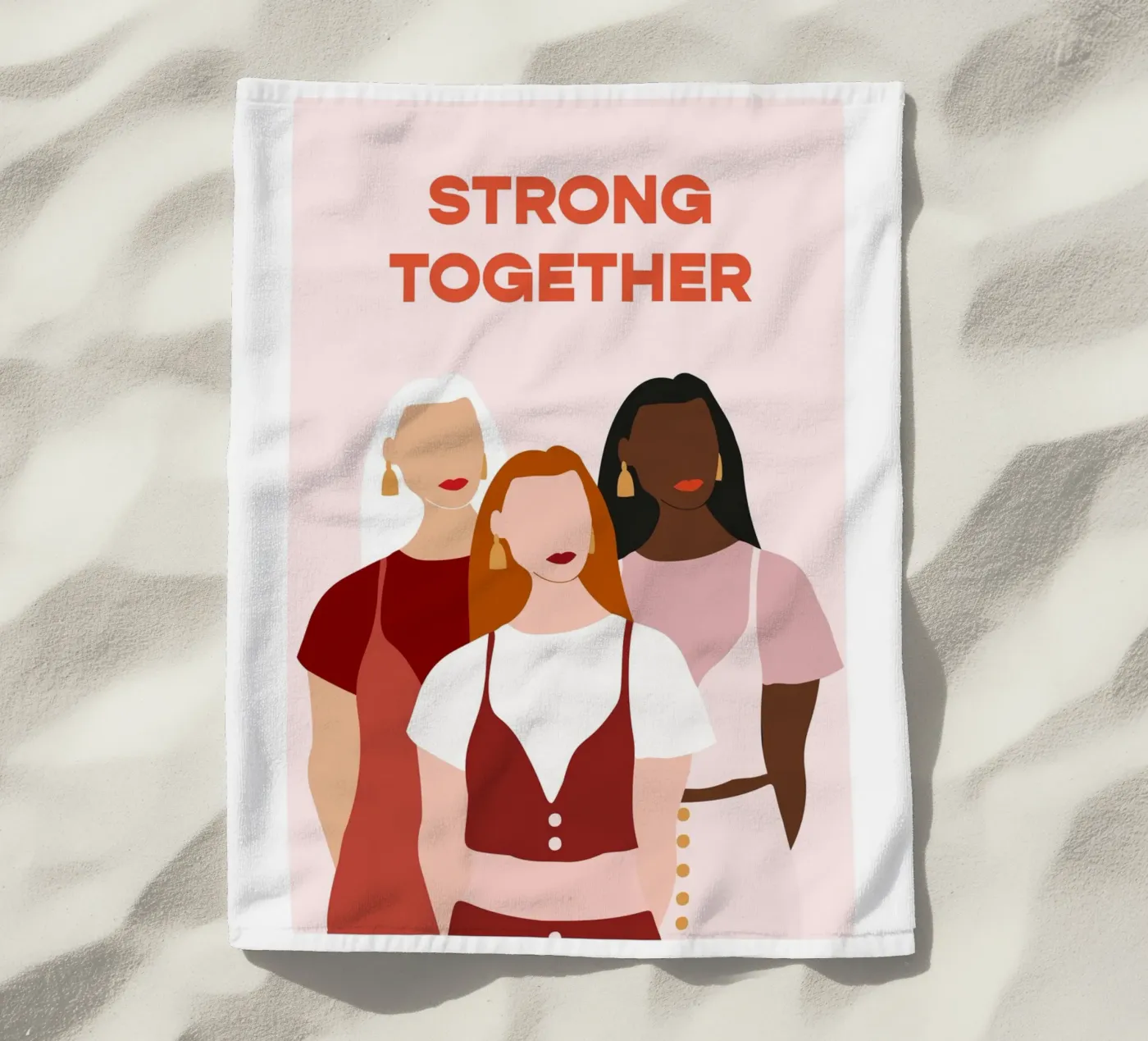 Strong Together telo mare da vonkopfbisfuss x JUNIQE