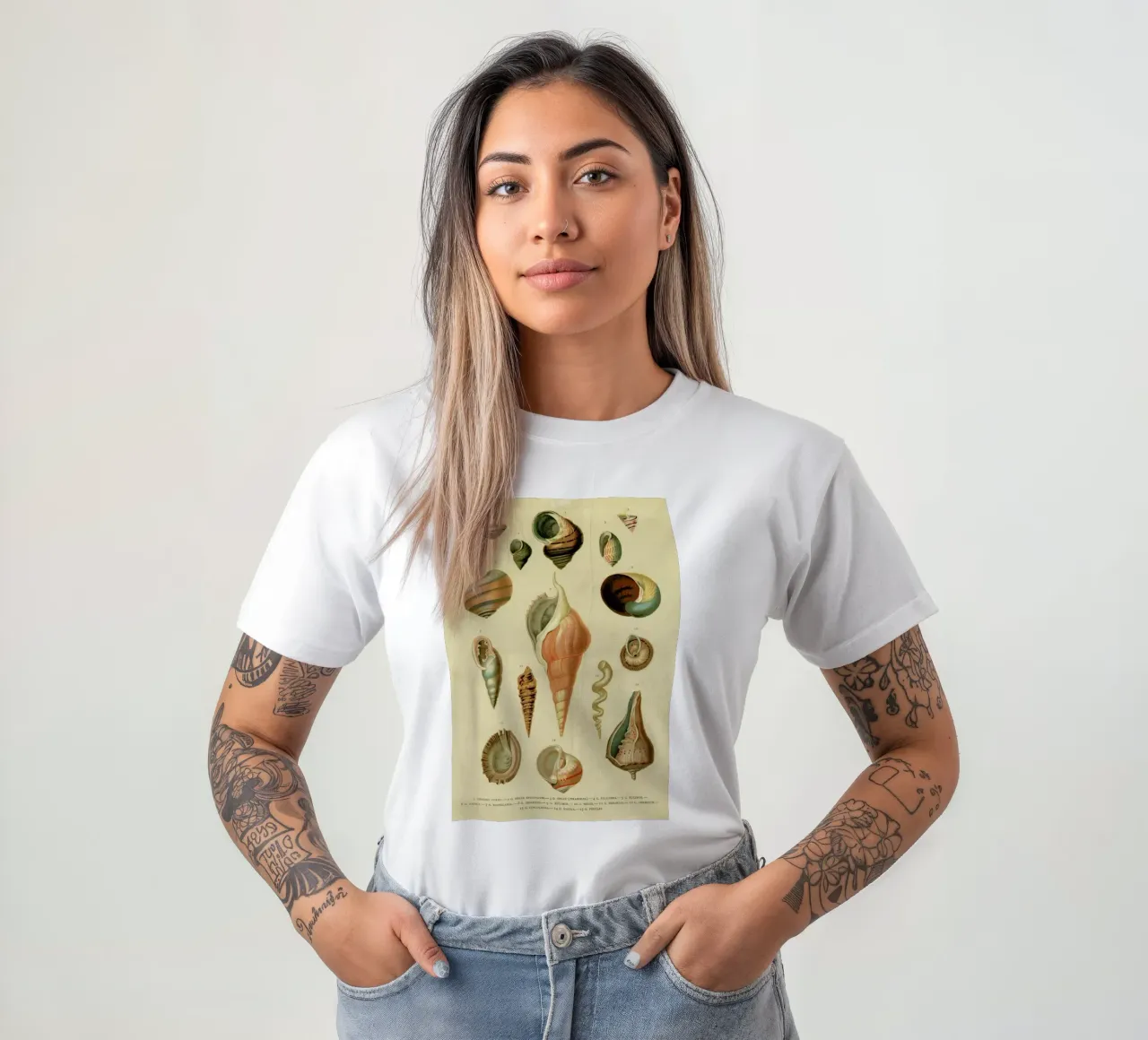 Mollusc Shells camiseta de Flora & Fauna