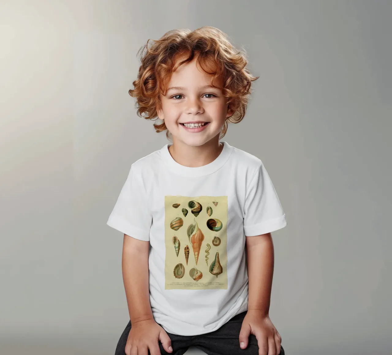 Mollusc Shells t-shirt bambini da Flora & Fauna