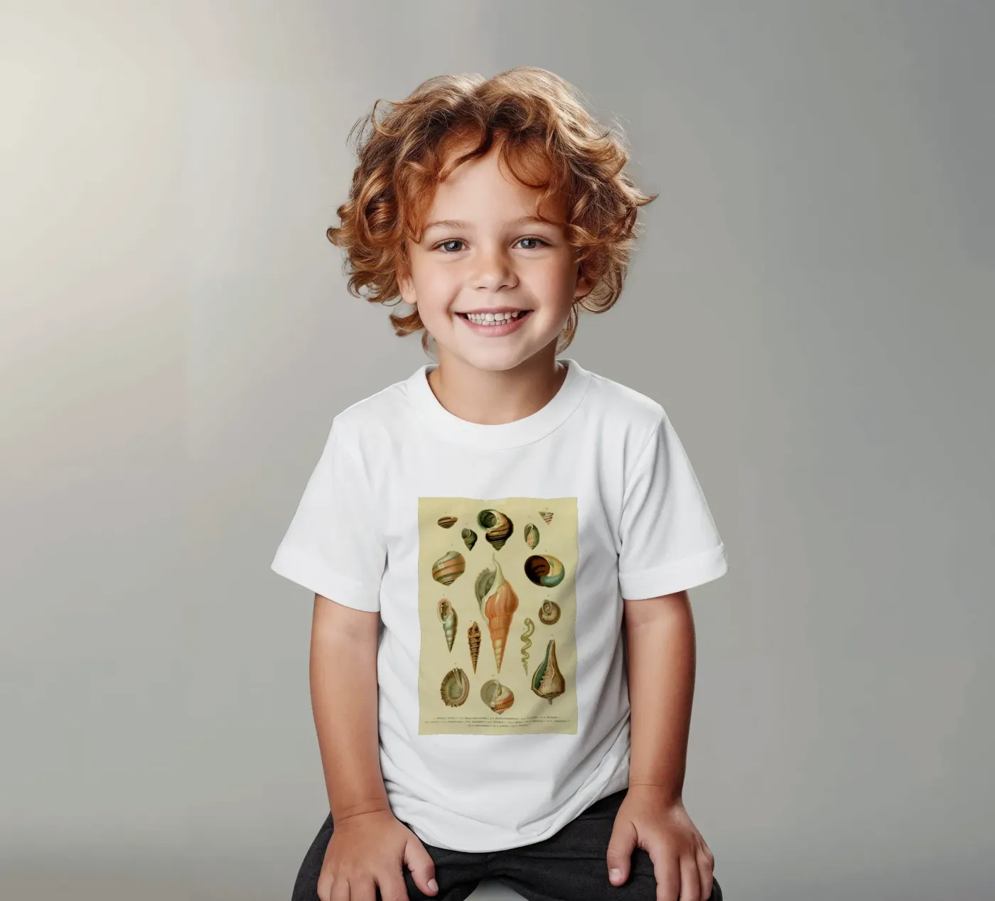 Mollusc Shells t-shirt bambini da Flora & Fauna