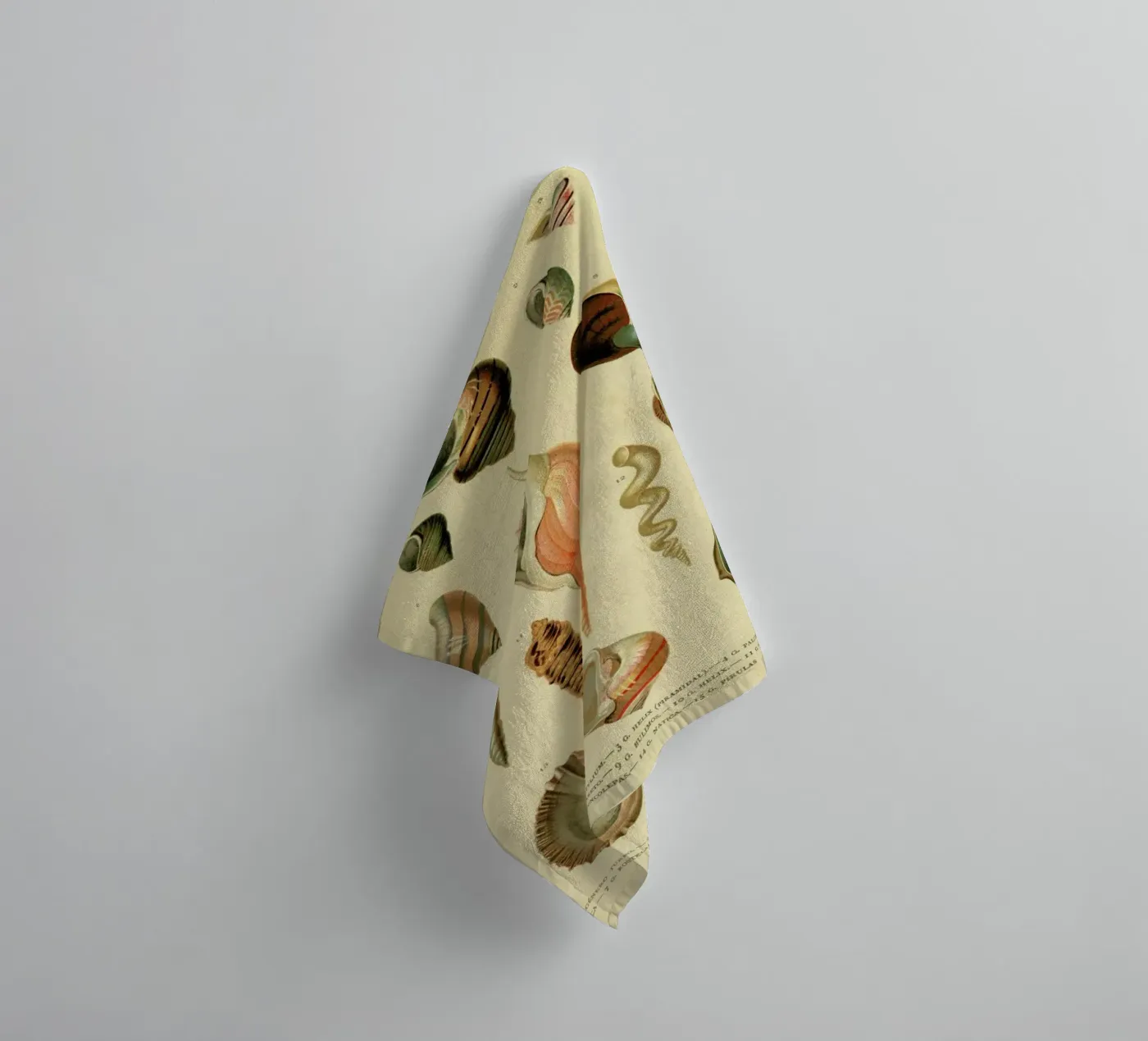 Mollusc Shells badhanddoek van Flora & Fauna