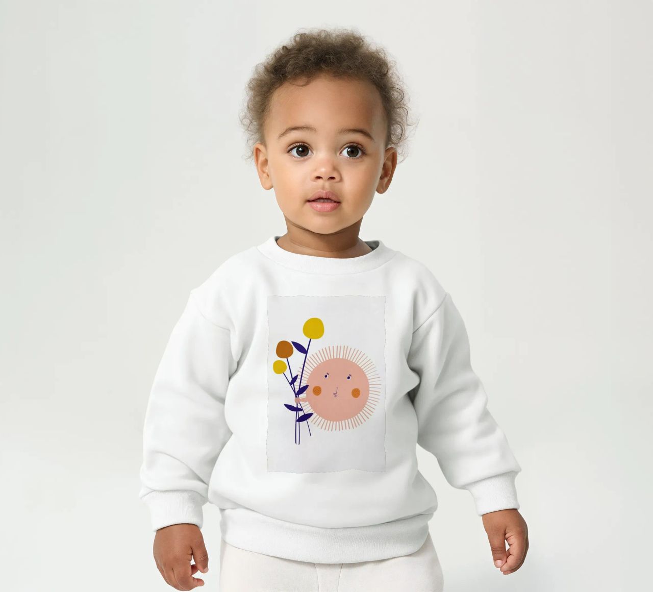 Sunshine Bouquet sweat pour bébé de Little Flourishes