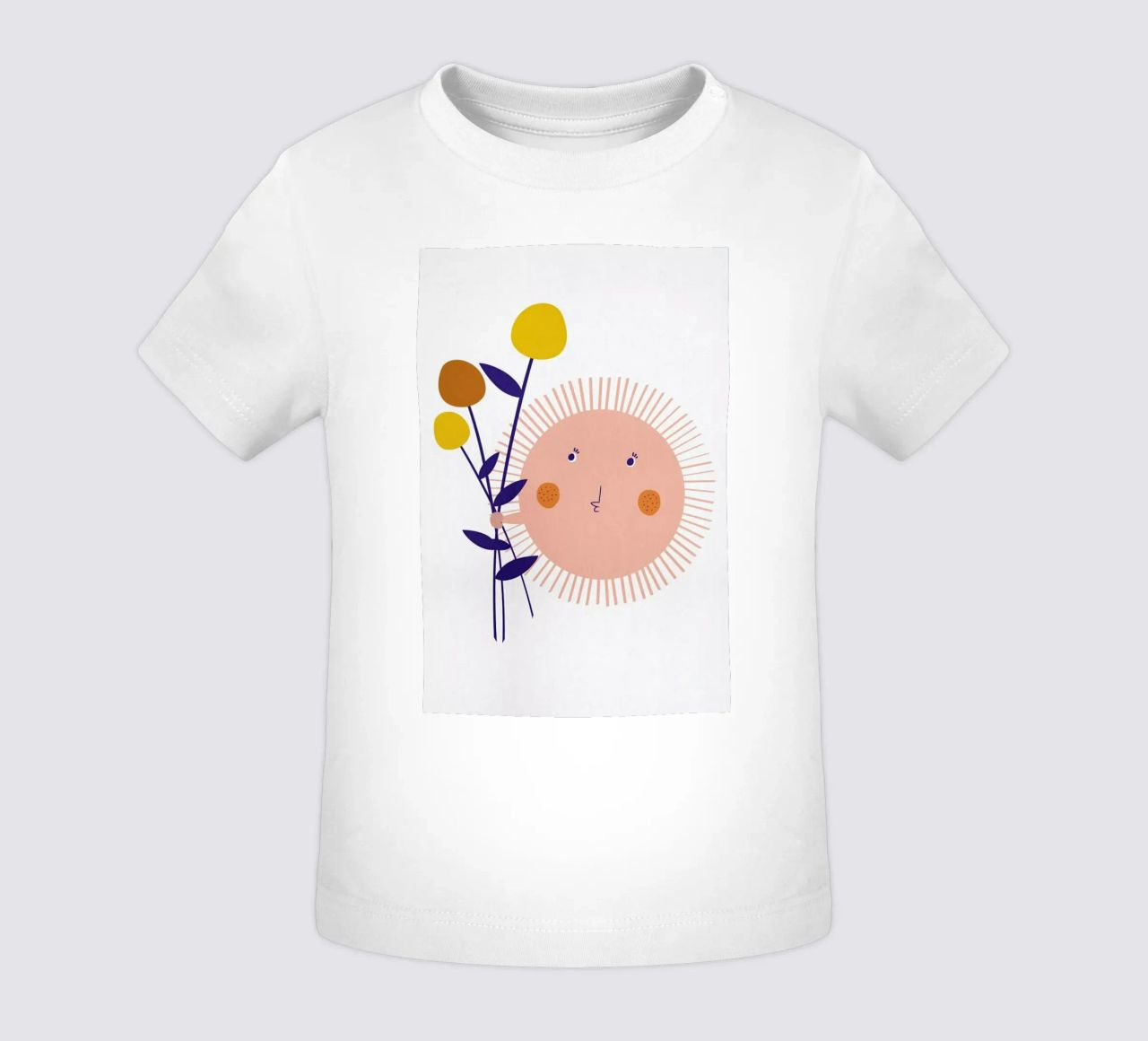 Sunshine Bouquet Baby T-Shirt von Little Flourishes