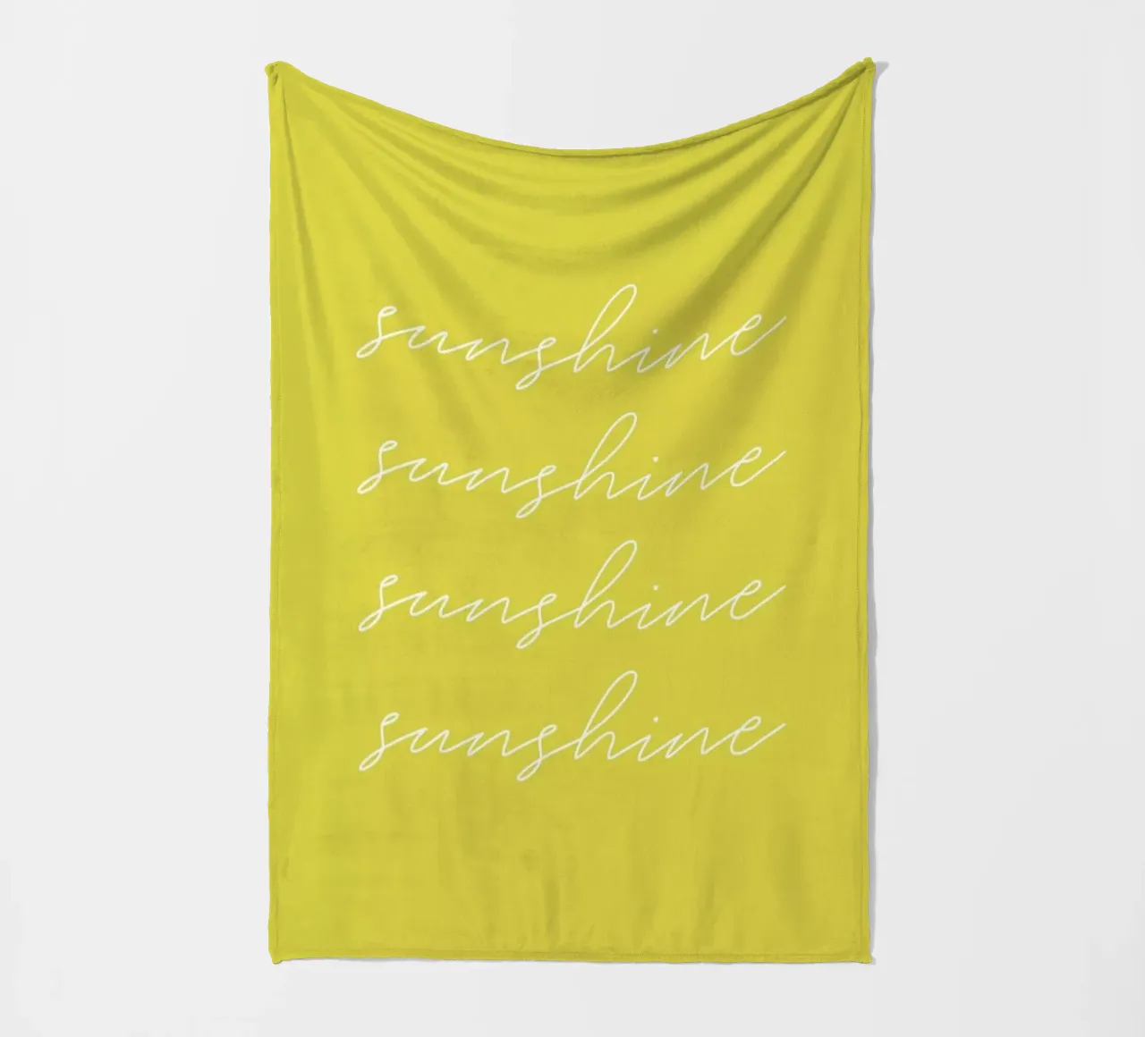Sunshine Fleecedecke von daylight design studio