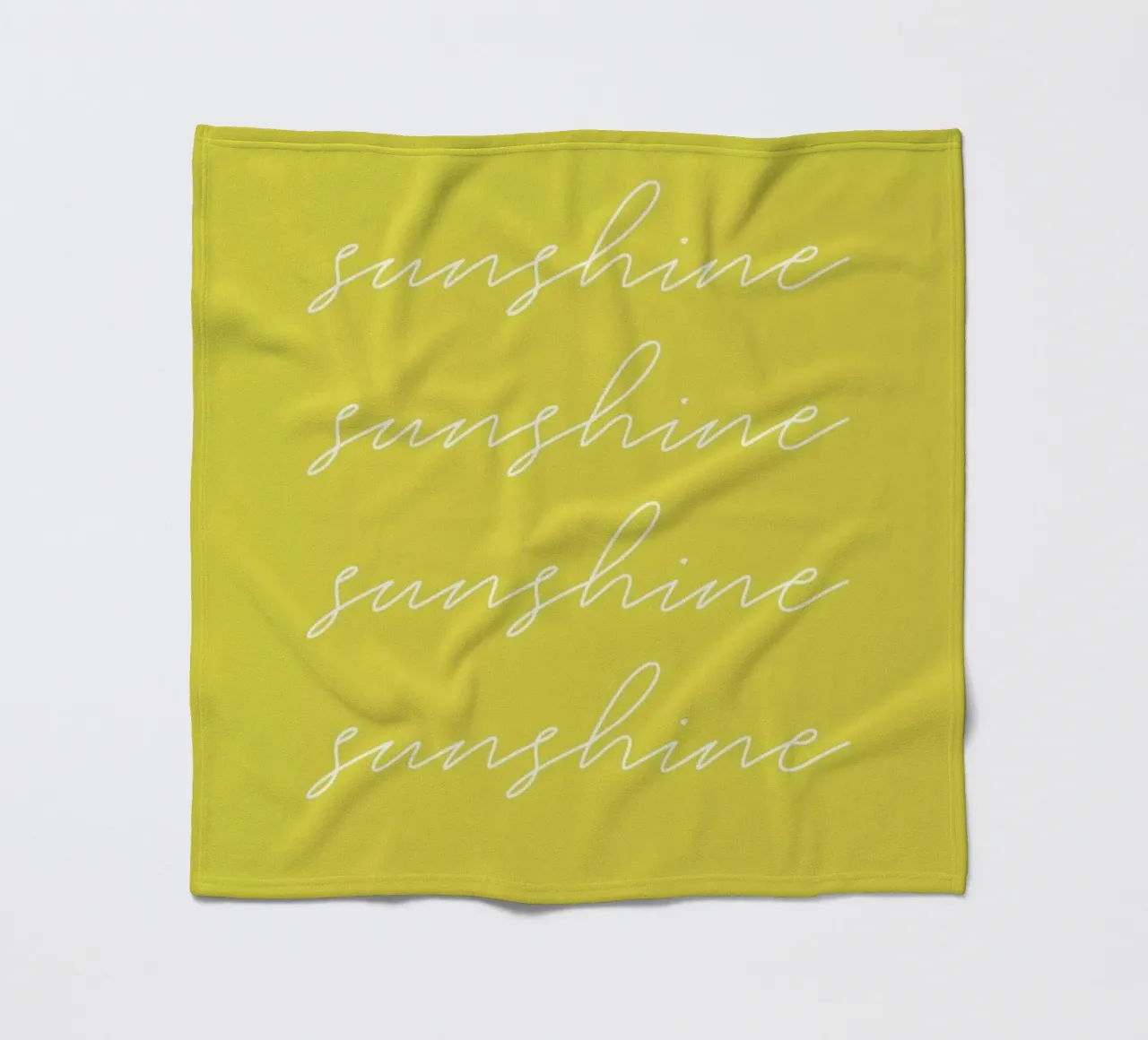 Sunshine Fleecedecke von daylight design studio