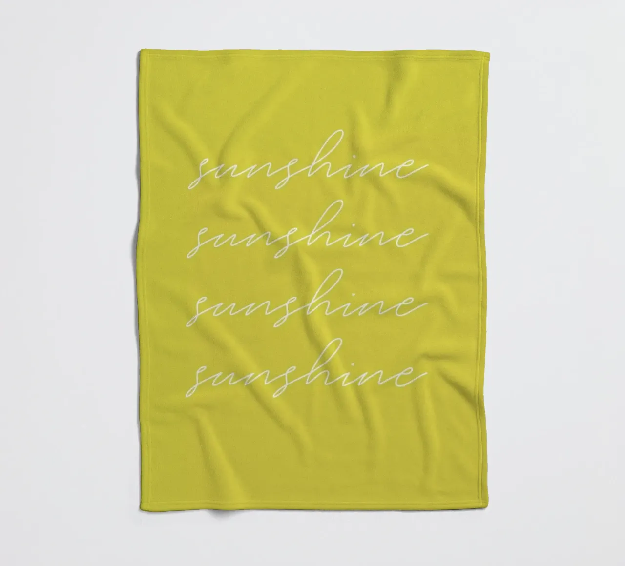 Sunshine Fleecedecke von daylight design studio