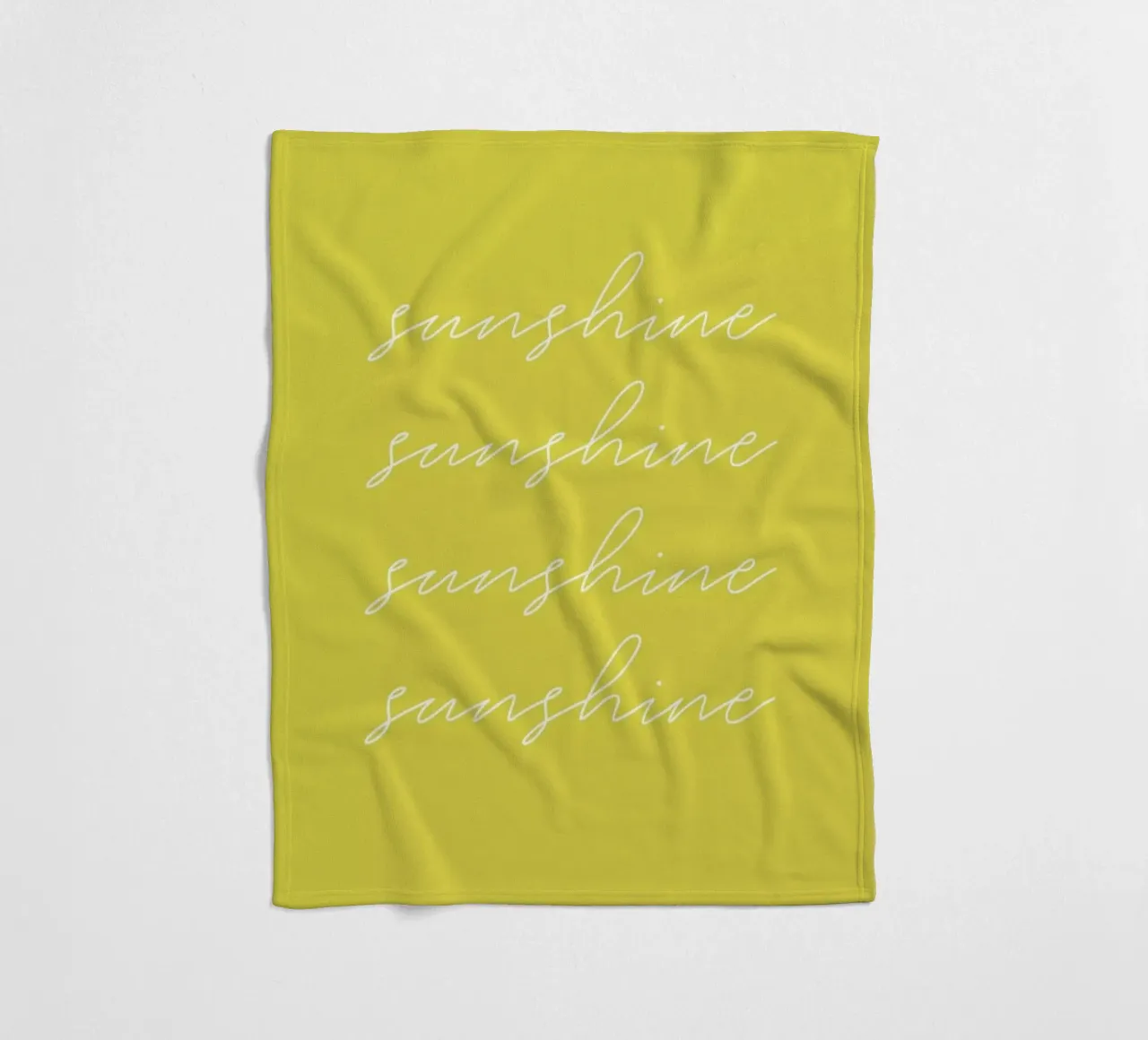 Sunshine Fleecedecke von daylight design studio