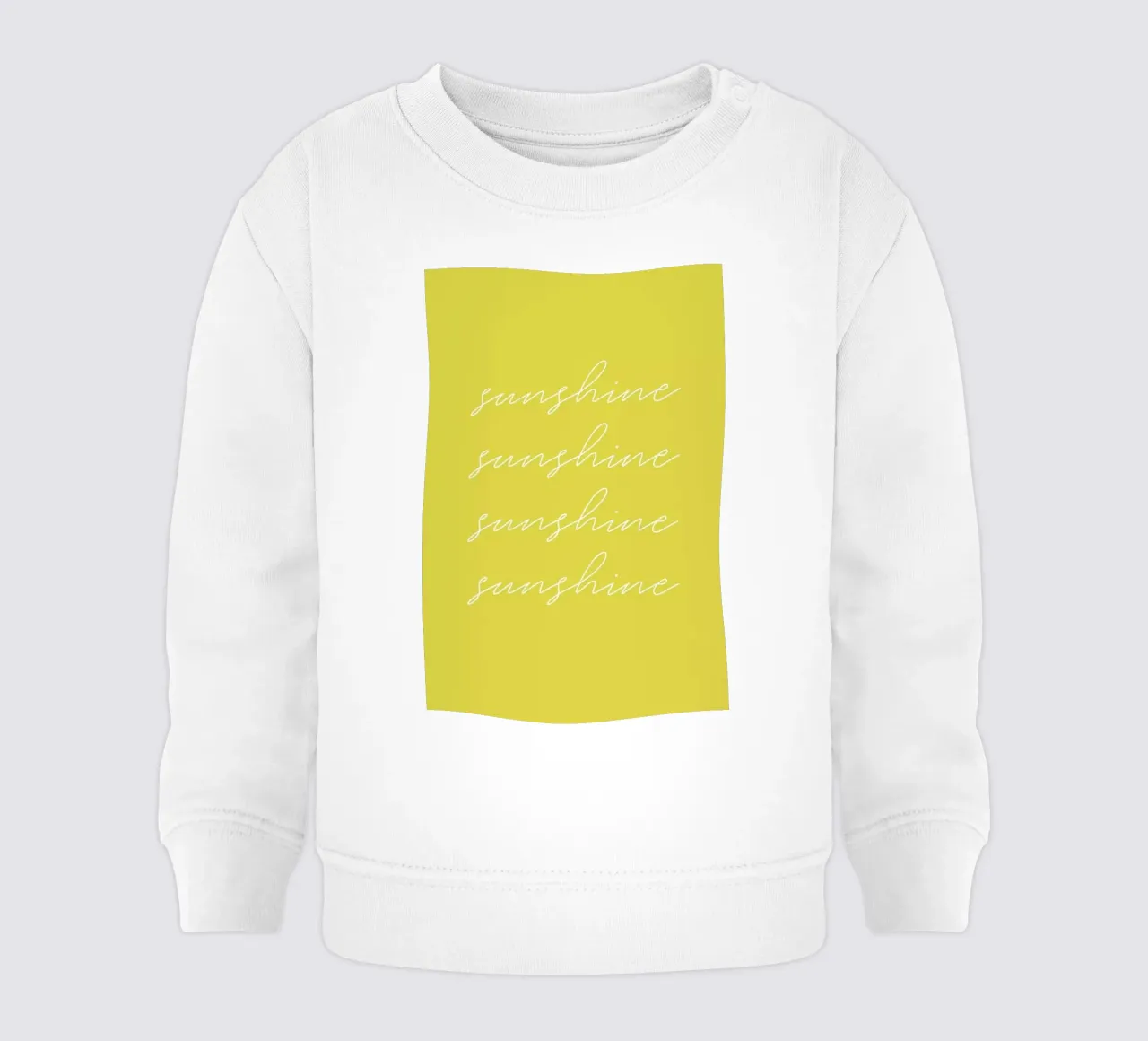 Sunshine felpa neonato da daylight design studio