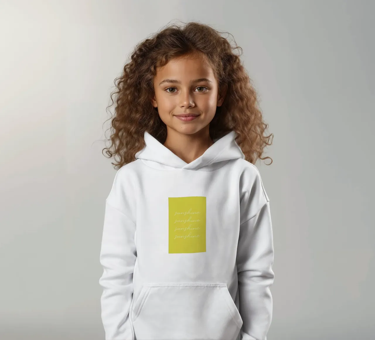 Sunshine felpa bambino con cappuccio da daylight design studio