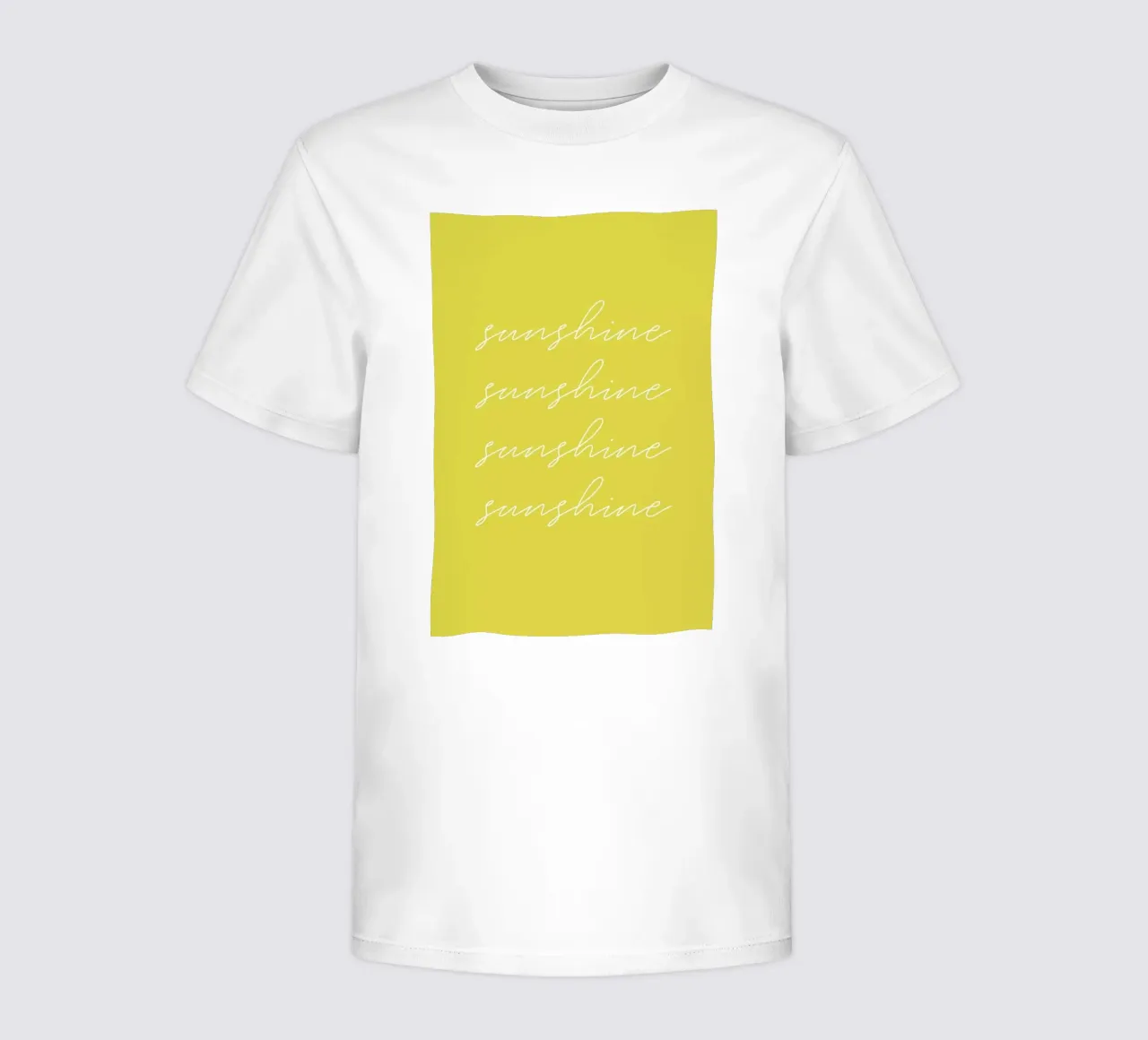 Sunshine t-shirt bambini da daylight design studio