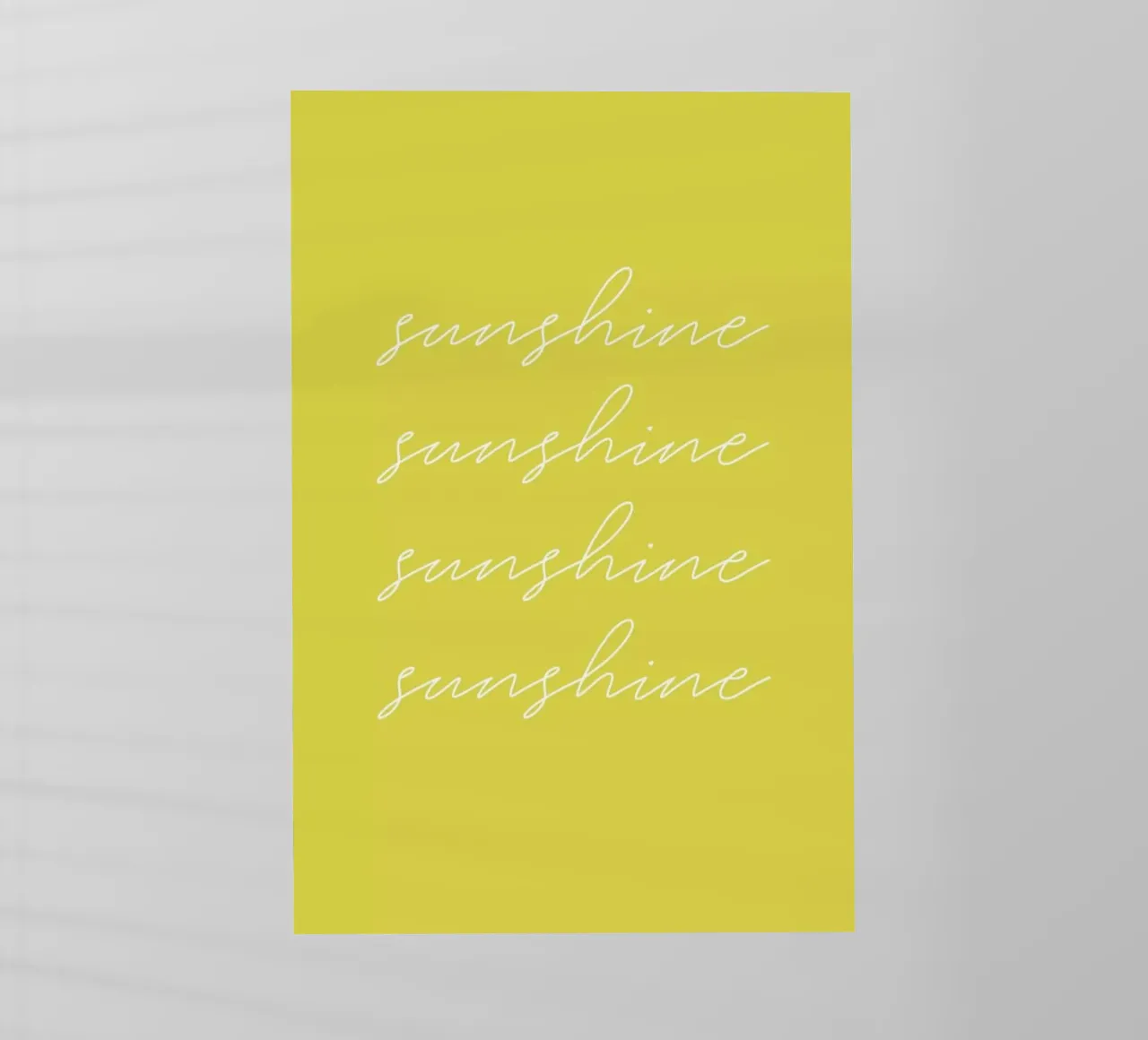 Sunshine pellicola backlit da daylight design studio