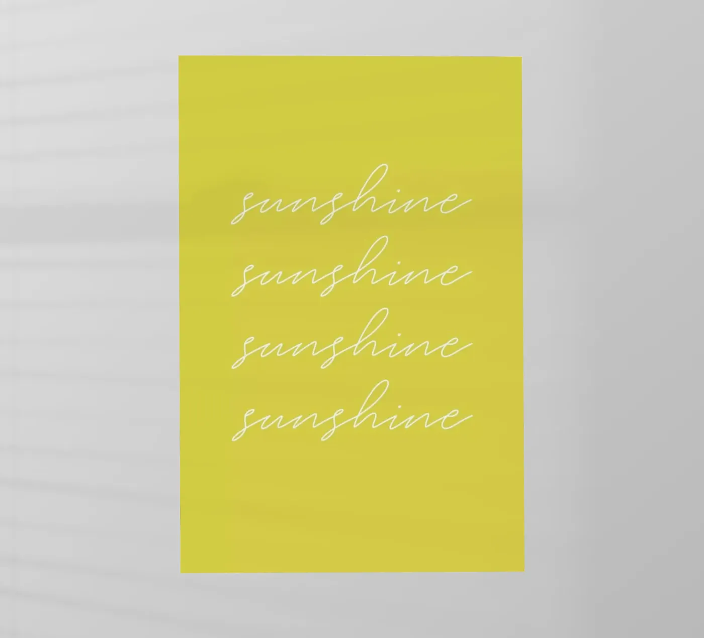 Sunshine pellicola backlit da daylight design studio