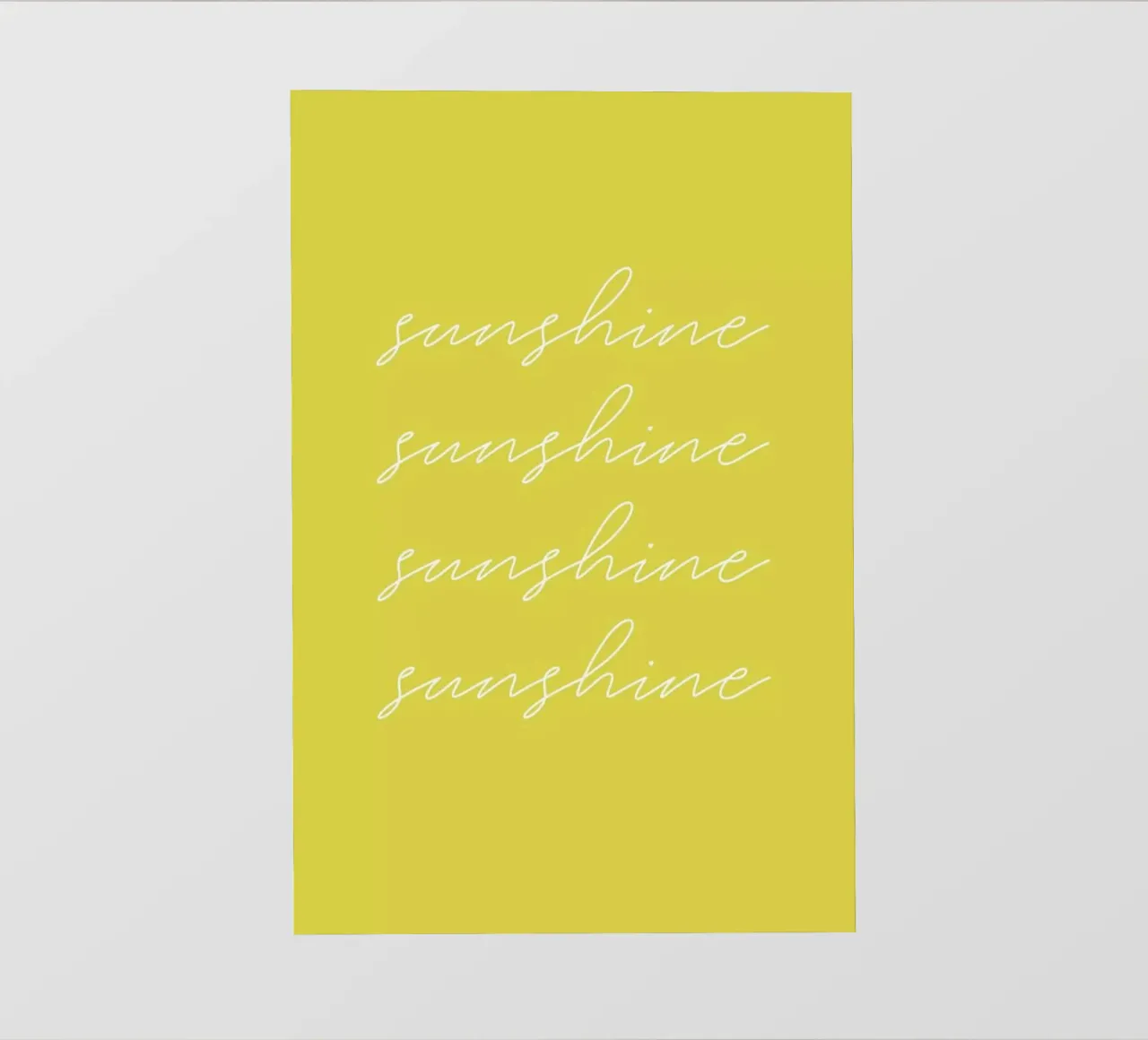 Sunshine pellicola backlit da daylight design studio