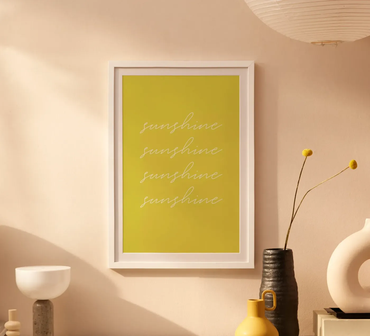 Sunshine Poster von daylight design studio