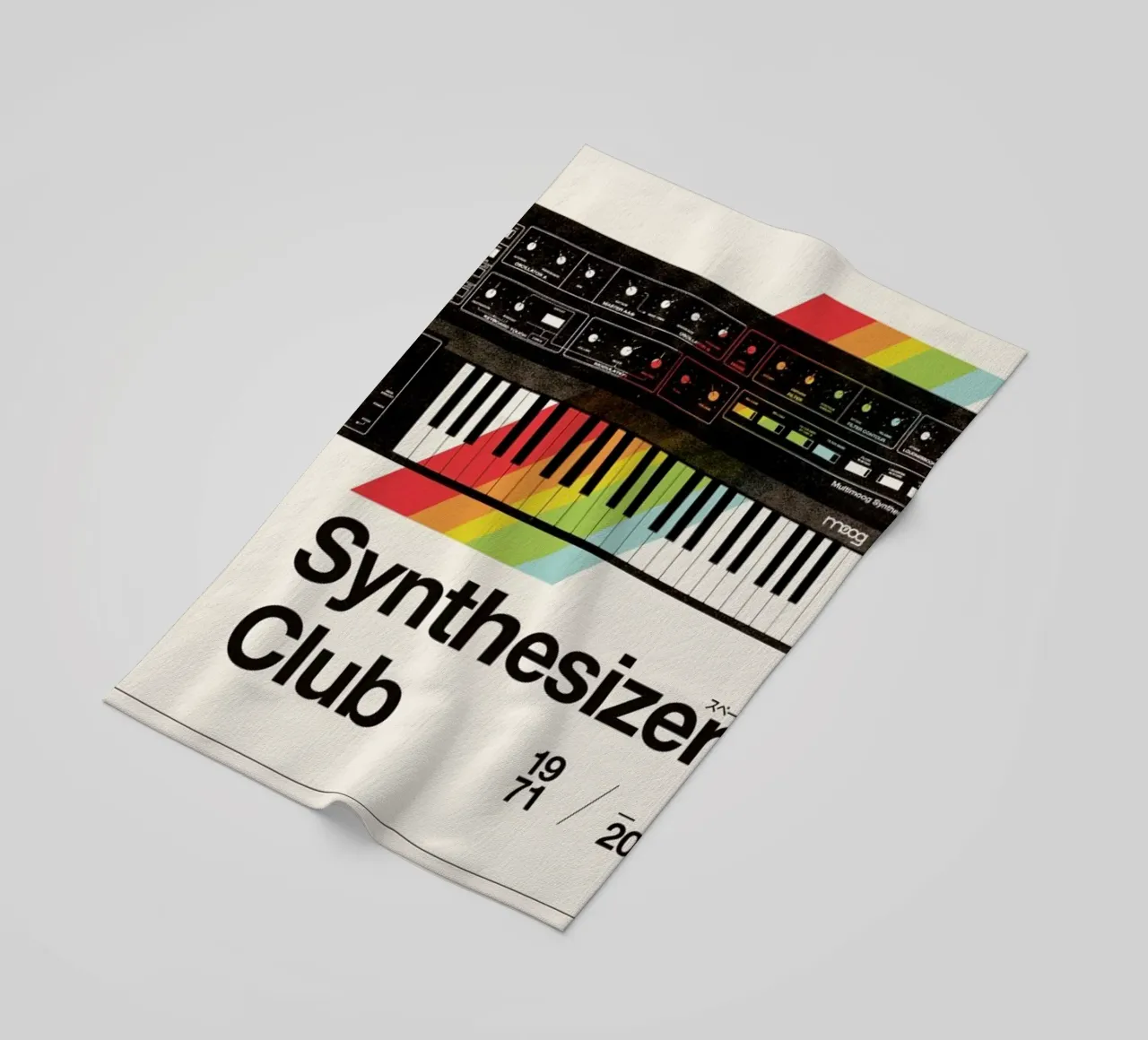 Synthe Club Print telo mare da Florent Bodart