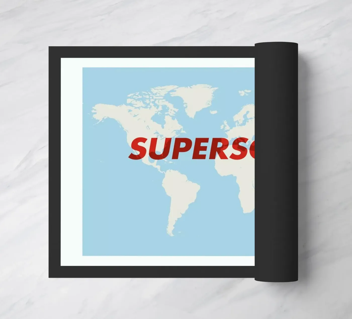 Supersonic deurmat van Marc Schulthess