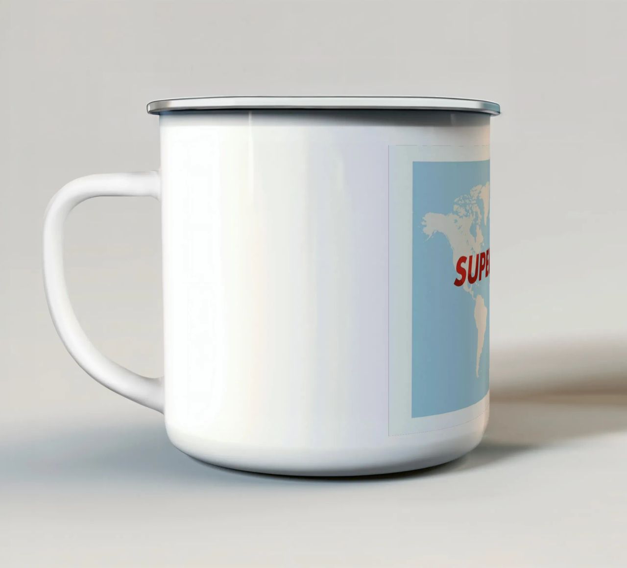 Supersonic tazza in smalto da Marc Schulthess