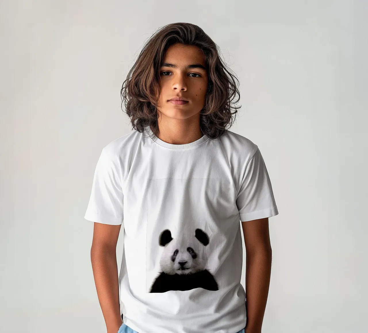Panda kinder t-shirt van Paws & Claws