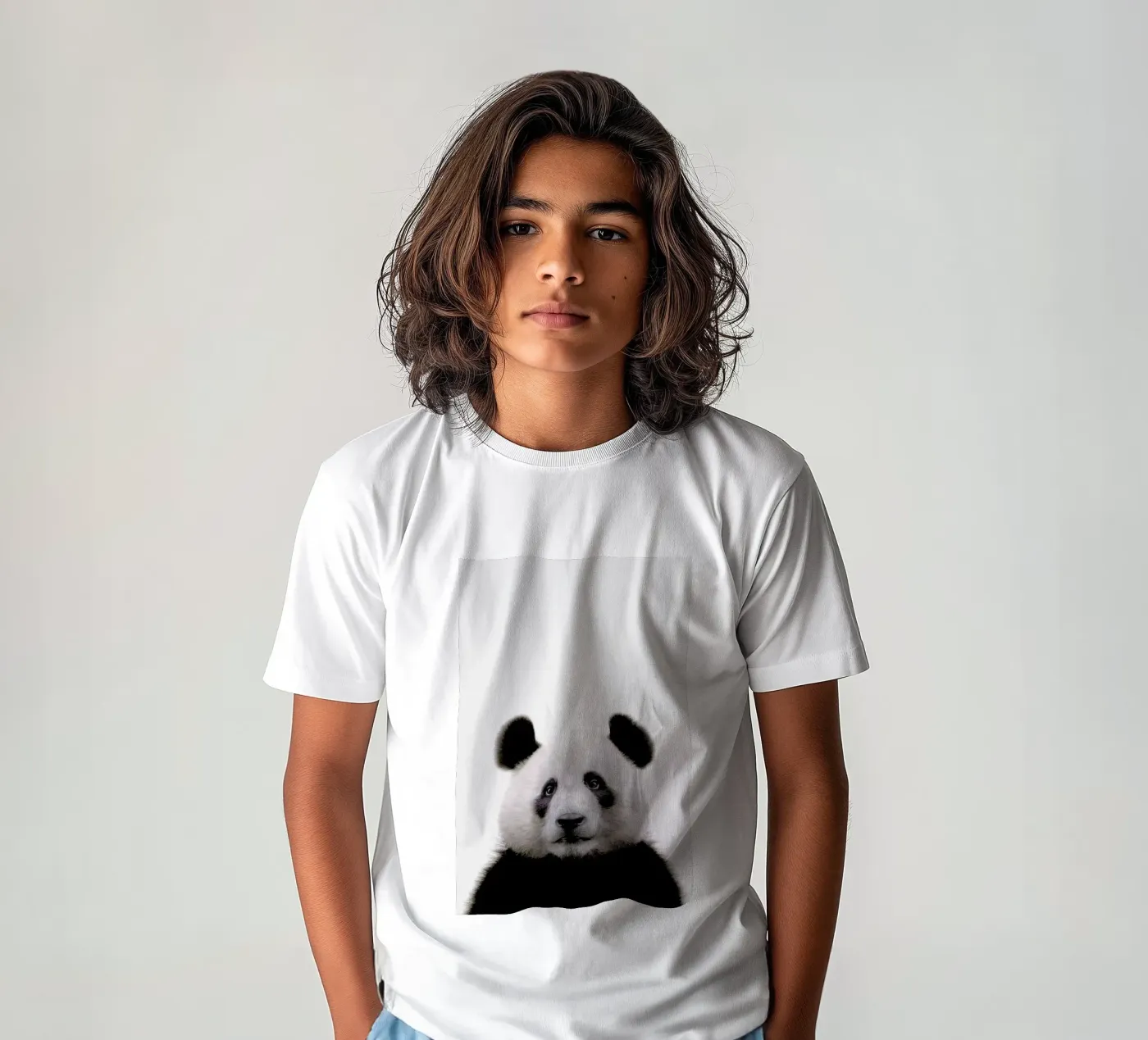 Panda kinder t-shirt van Paws & Claws