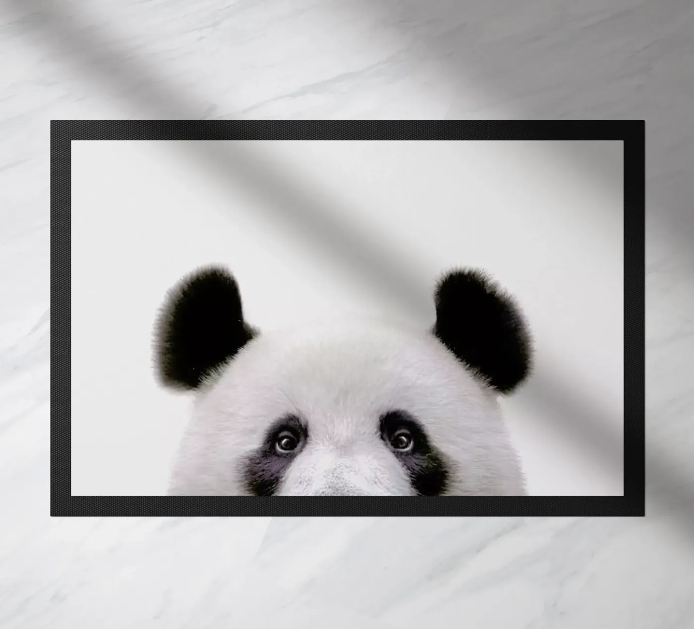 Panda doormat by Paws & Claws