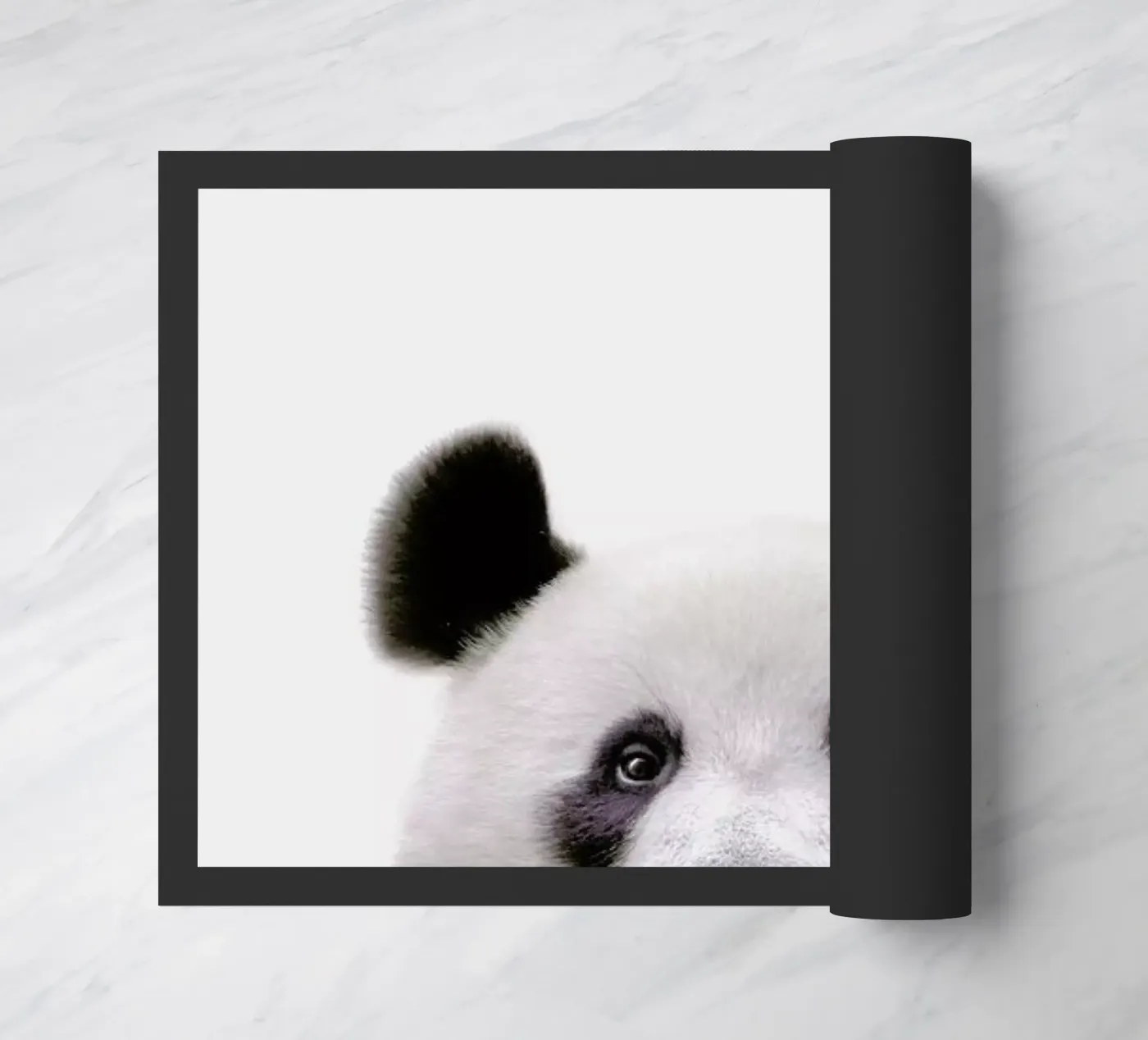 Panda doormat by Paws & Claws
