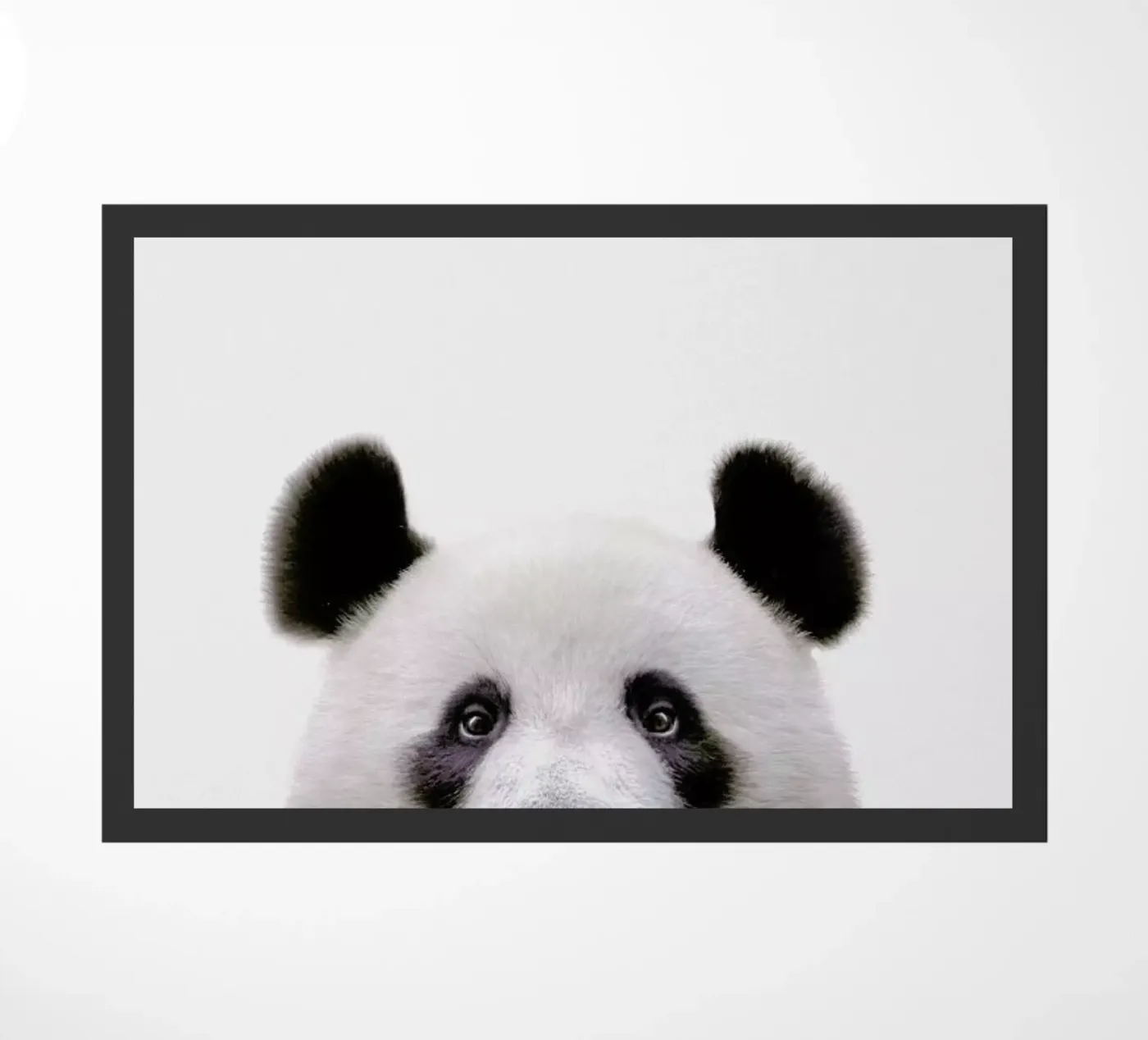 Panda doormat by Paws & Claws