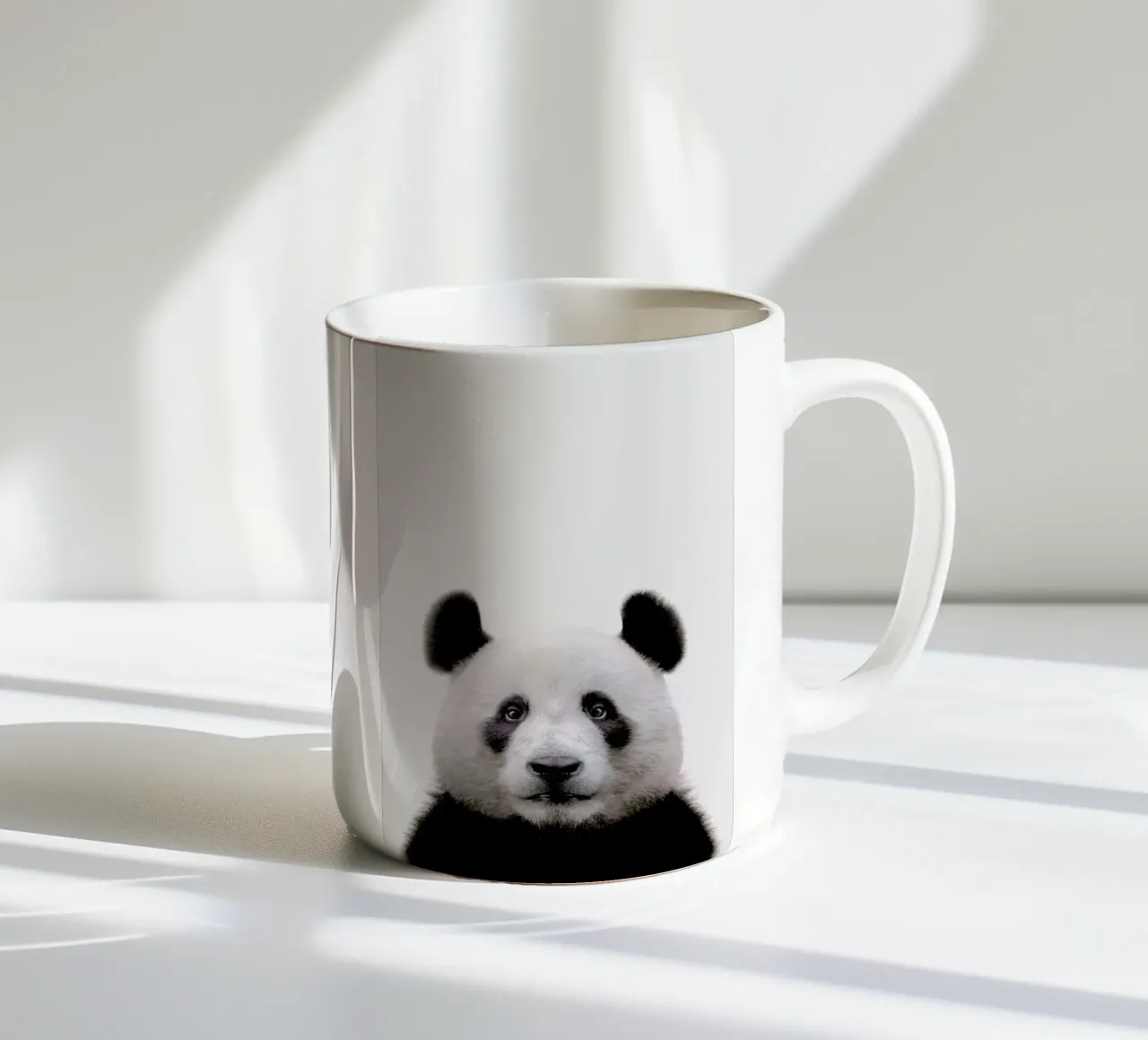 Panda ceramic mug by Paws & Claws