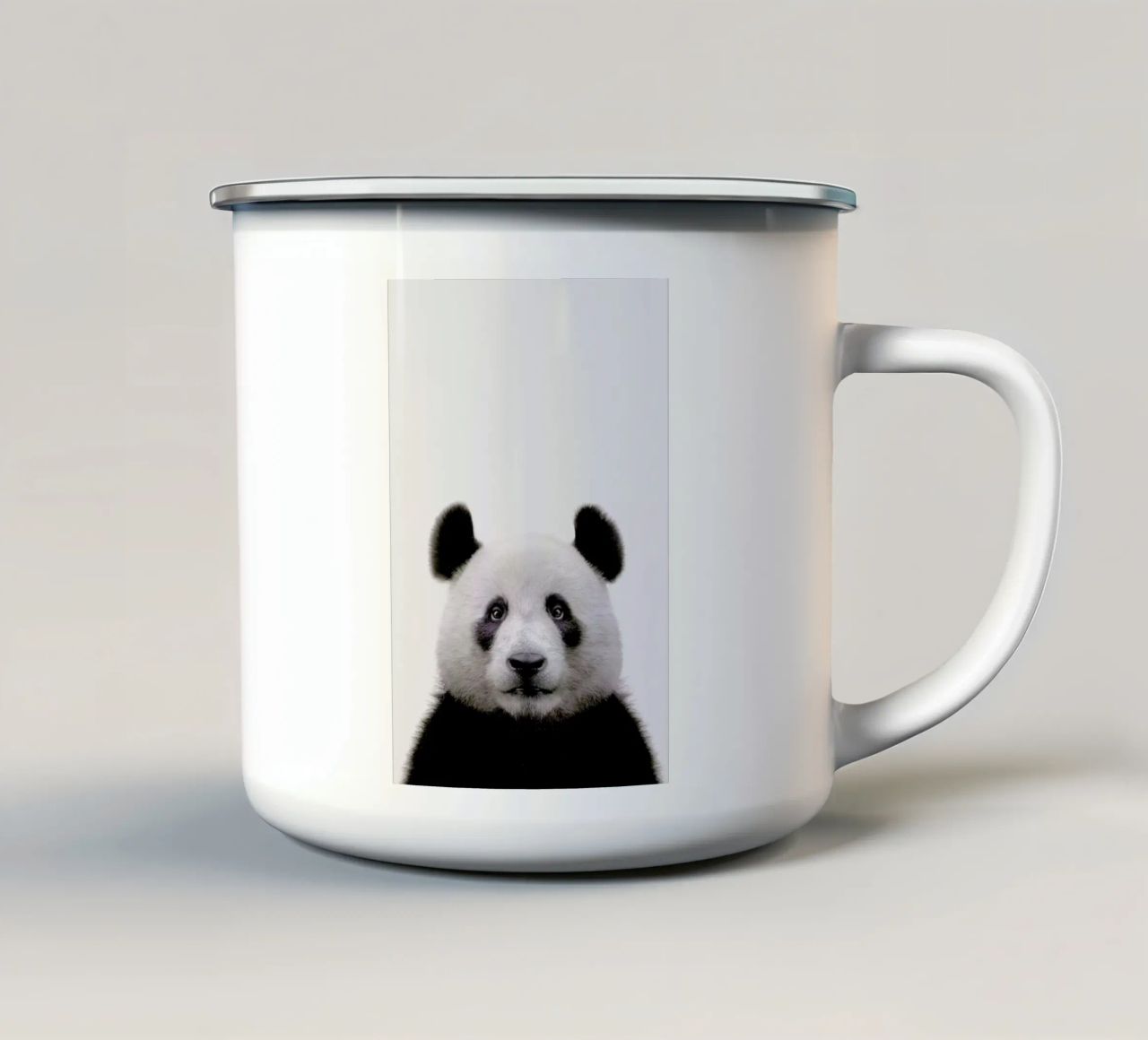 Panda tazza in smalto da Paws & Claws