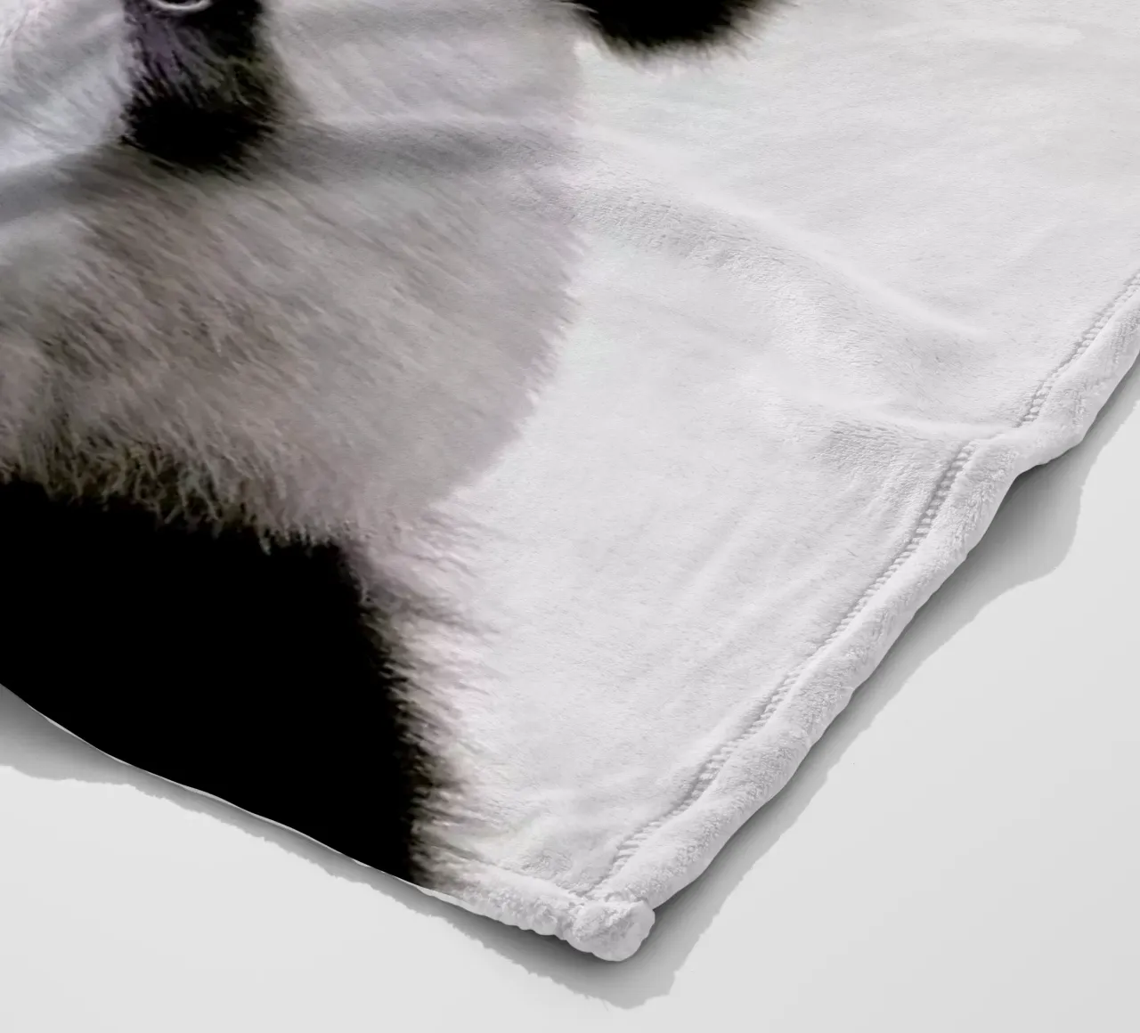 Panda Fleecedecke von Paws & Claws