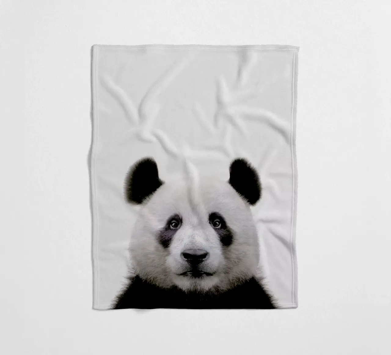 Panda Fleecedecke von Paws & Claws