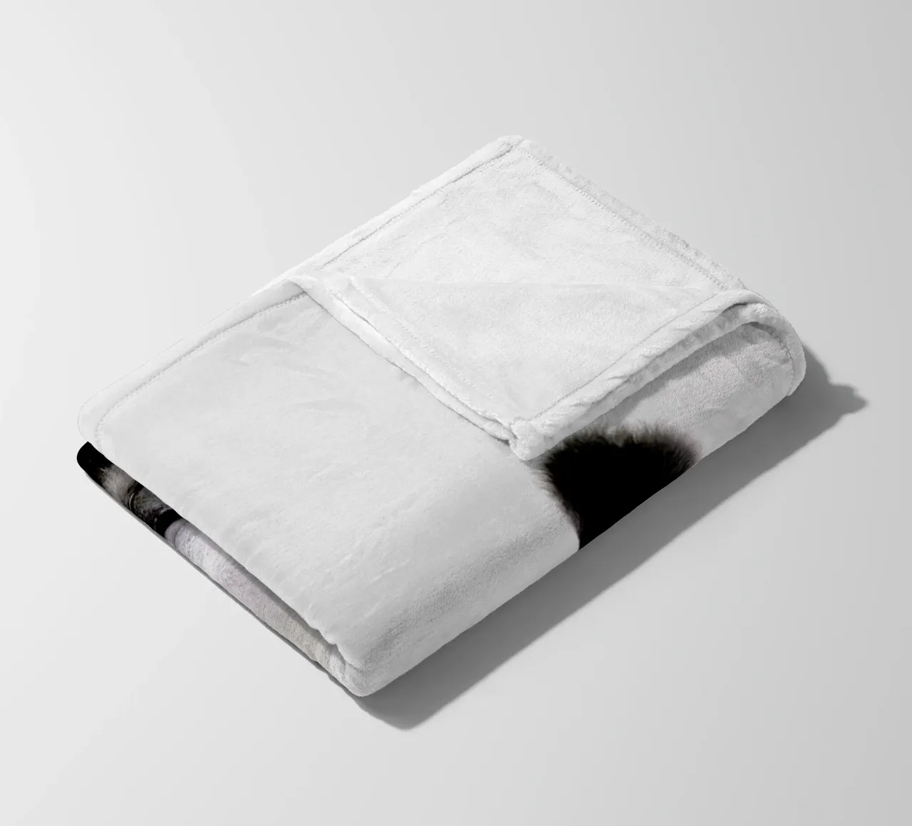 Panda Fleecedecke von Paws & Claws