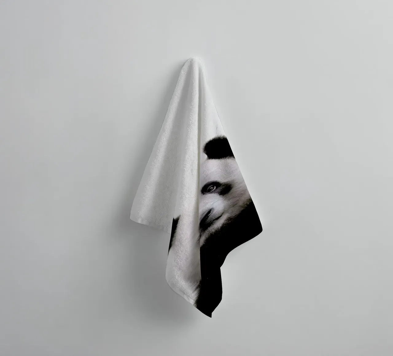 Panda badhanddoek van Paws & Claws