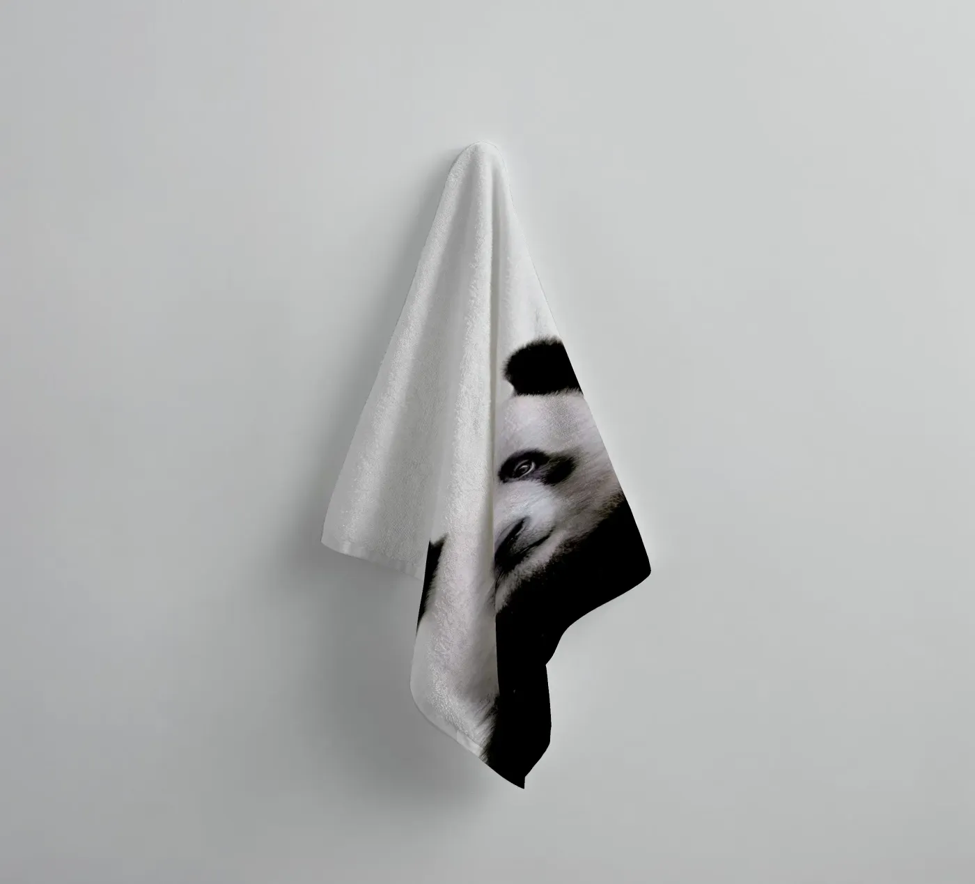 Panda badhanddoek van Paws & Claws