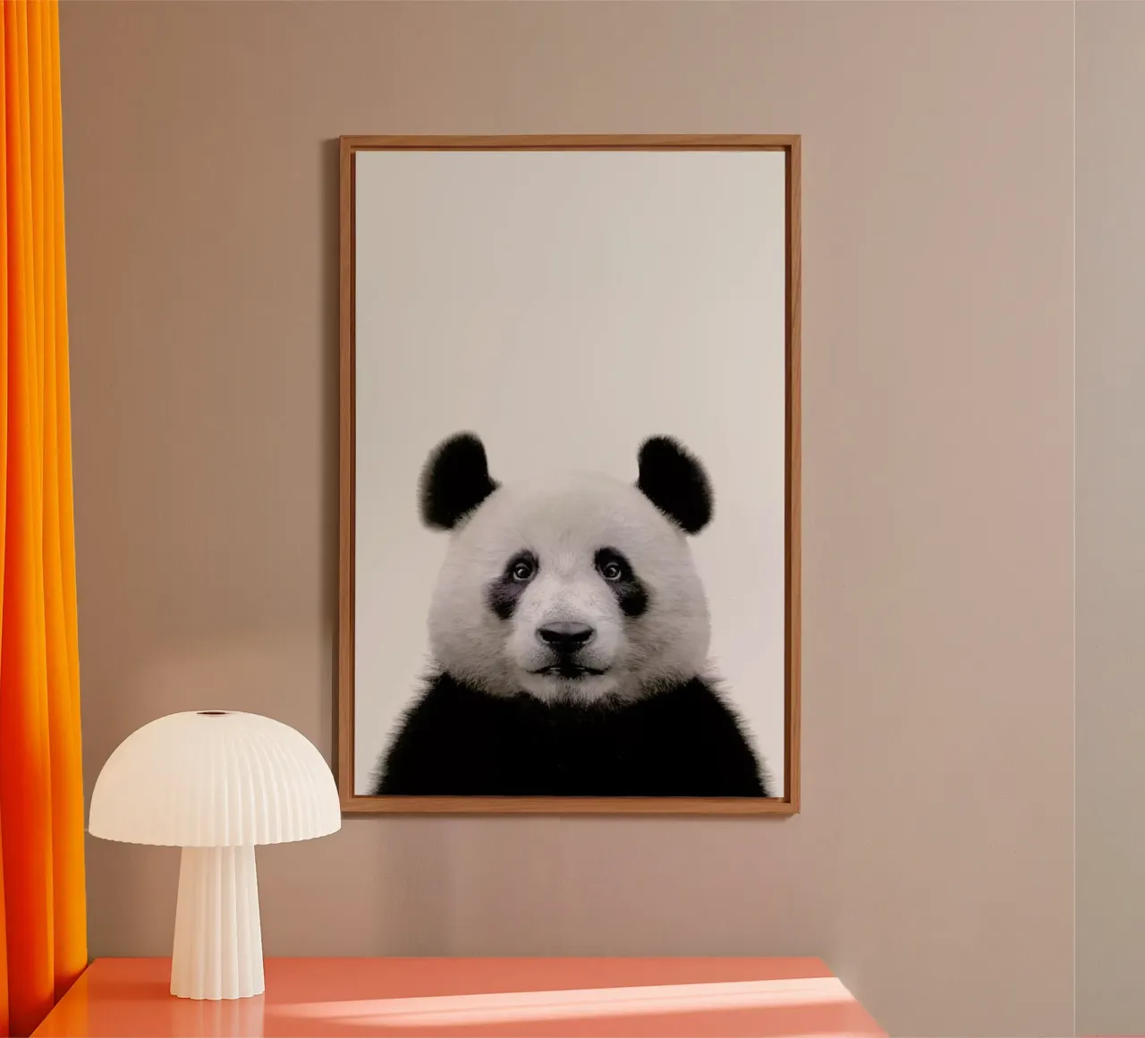 Panda forex plate by Paws & Claws