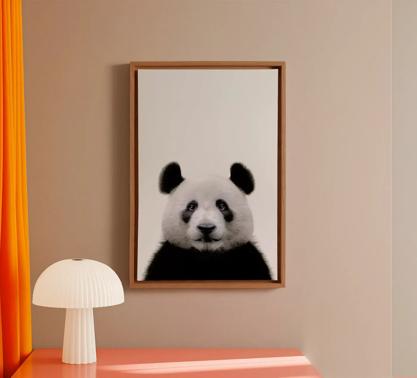 Panda canvas by Paws & Claws