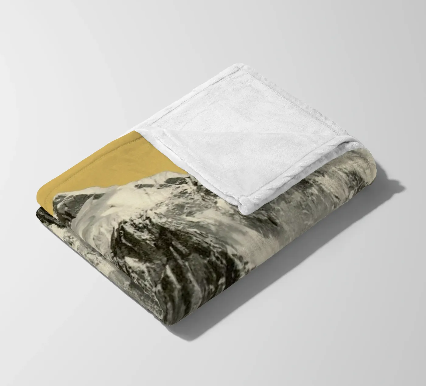 Mountainscape 5 Fleecedecke von Florent Bodart
