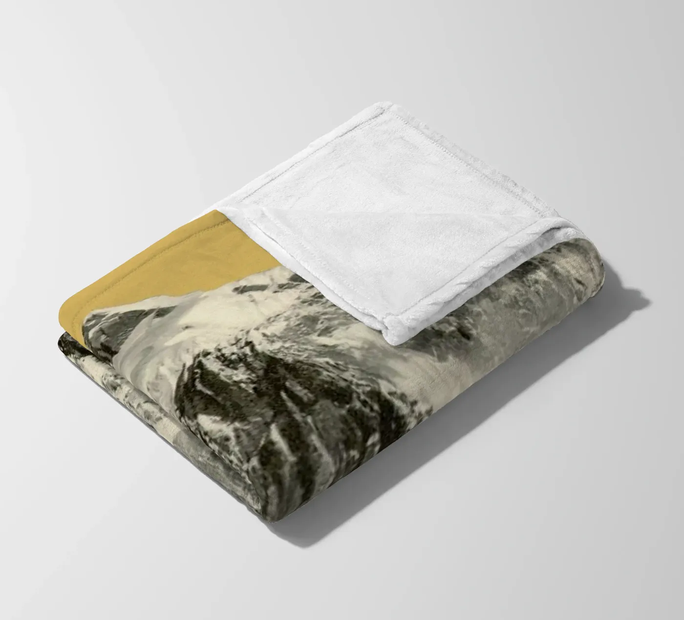 Mountainscape 5 Fleecedecke von Florent Bodart