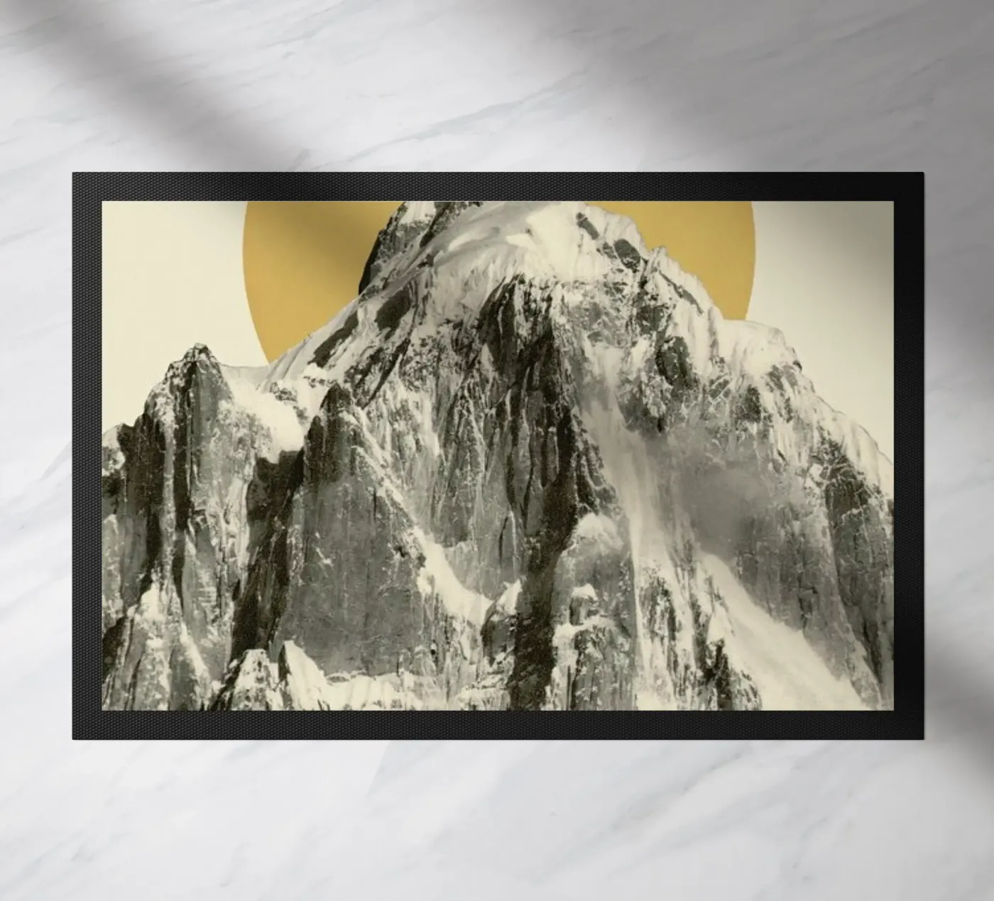 Mountainscape 5 deurmat van Florent Bodart