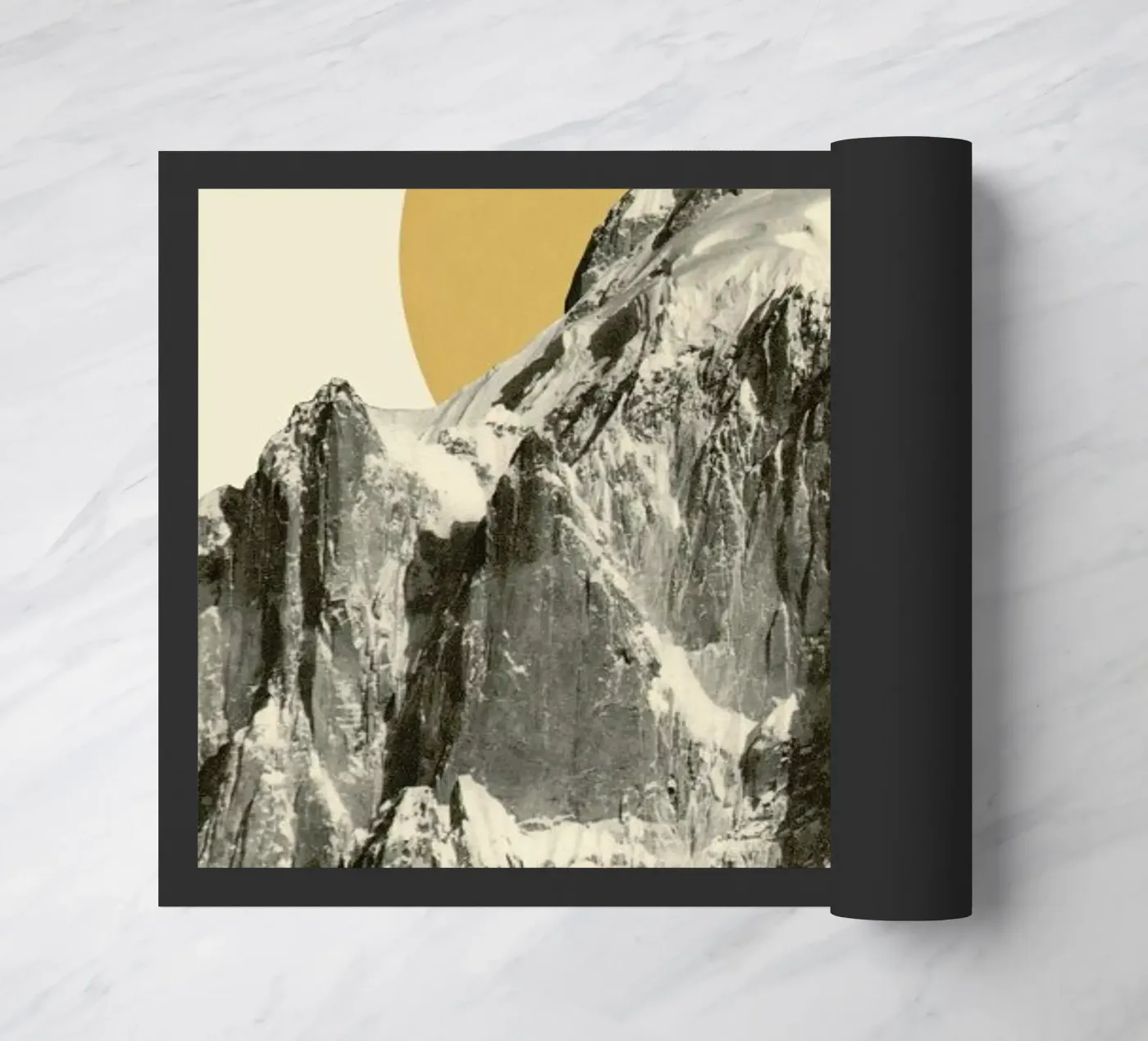 Mountainscape 5 deurmat van Florent Bodart