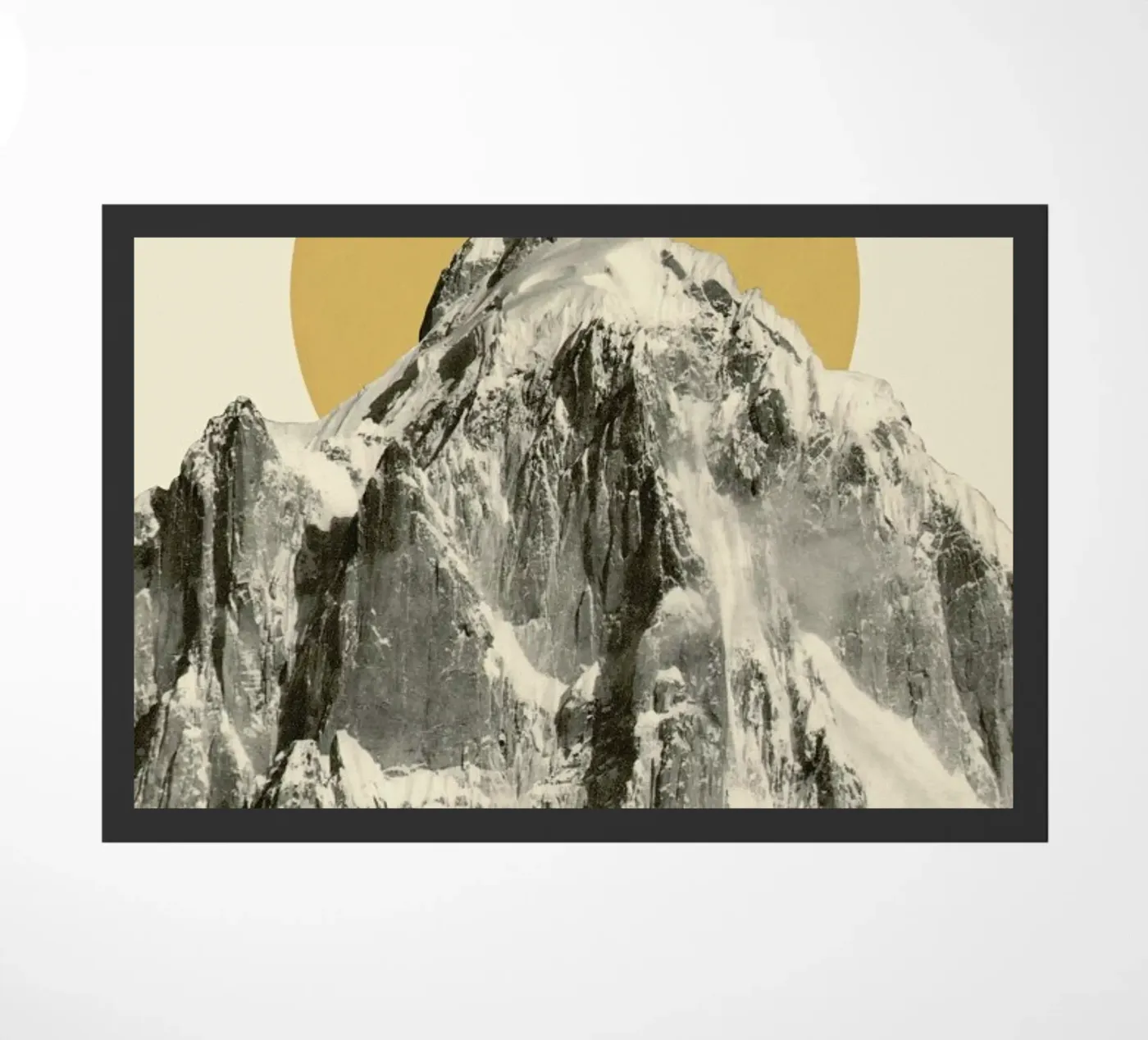 Mountainscape 5 deurmat van Florent Bodart