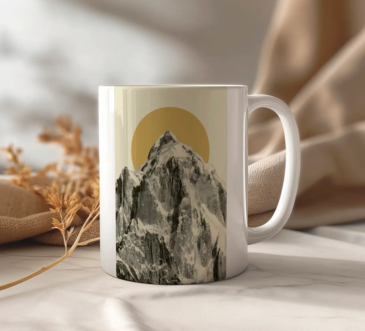 Mountainscape 5 tazza in ceramica da Florent Bodart