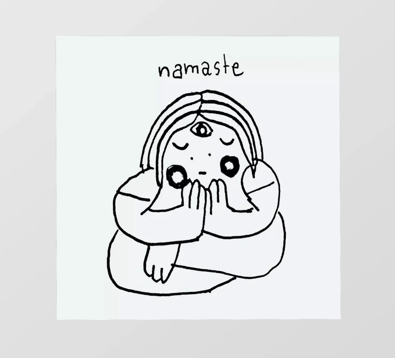 Namaste telo in pvc da Herzette