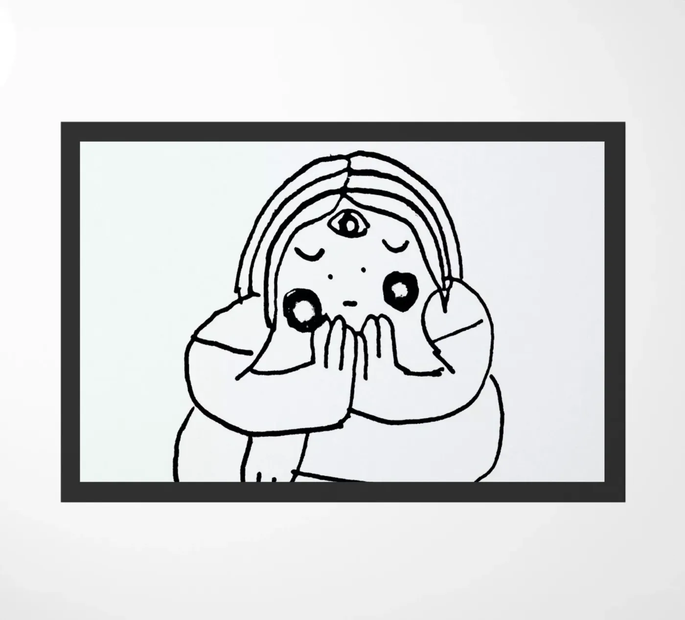 Namaste Fußmatte von Herzette
