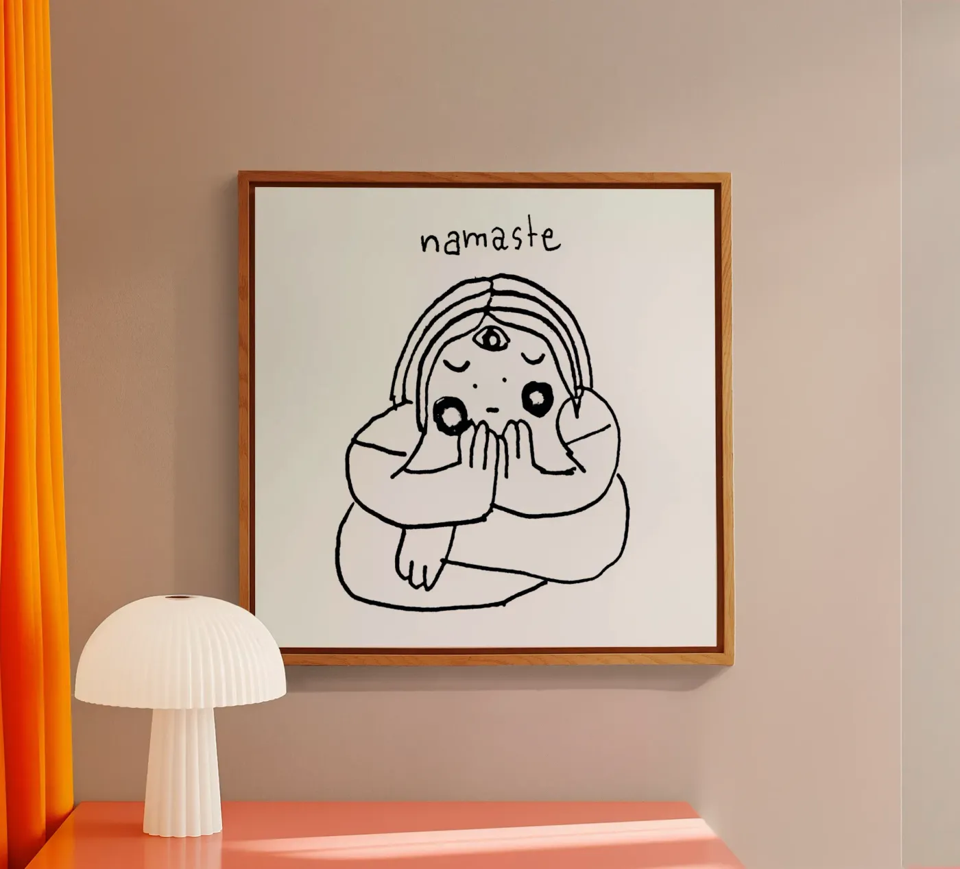 Namaste plexiglass da Herzette