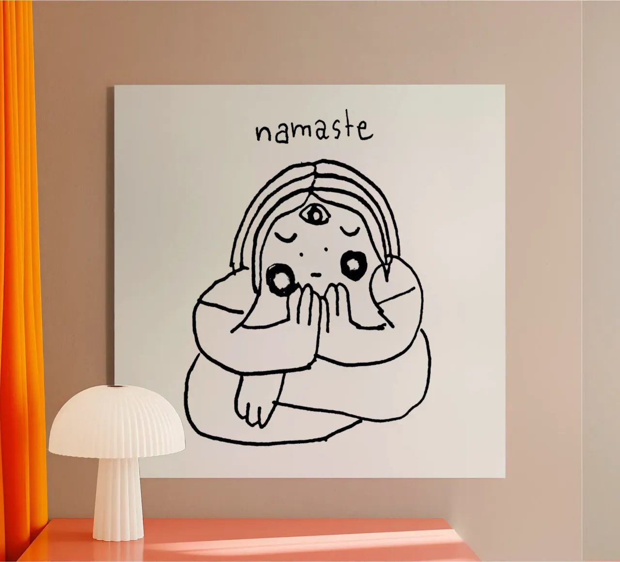Namaste plexiglass da Herzette