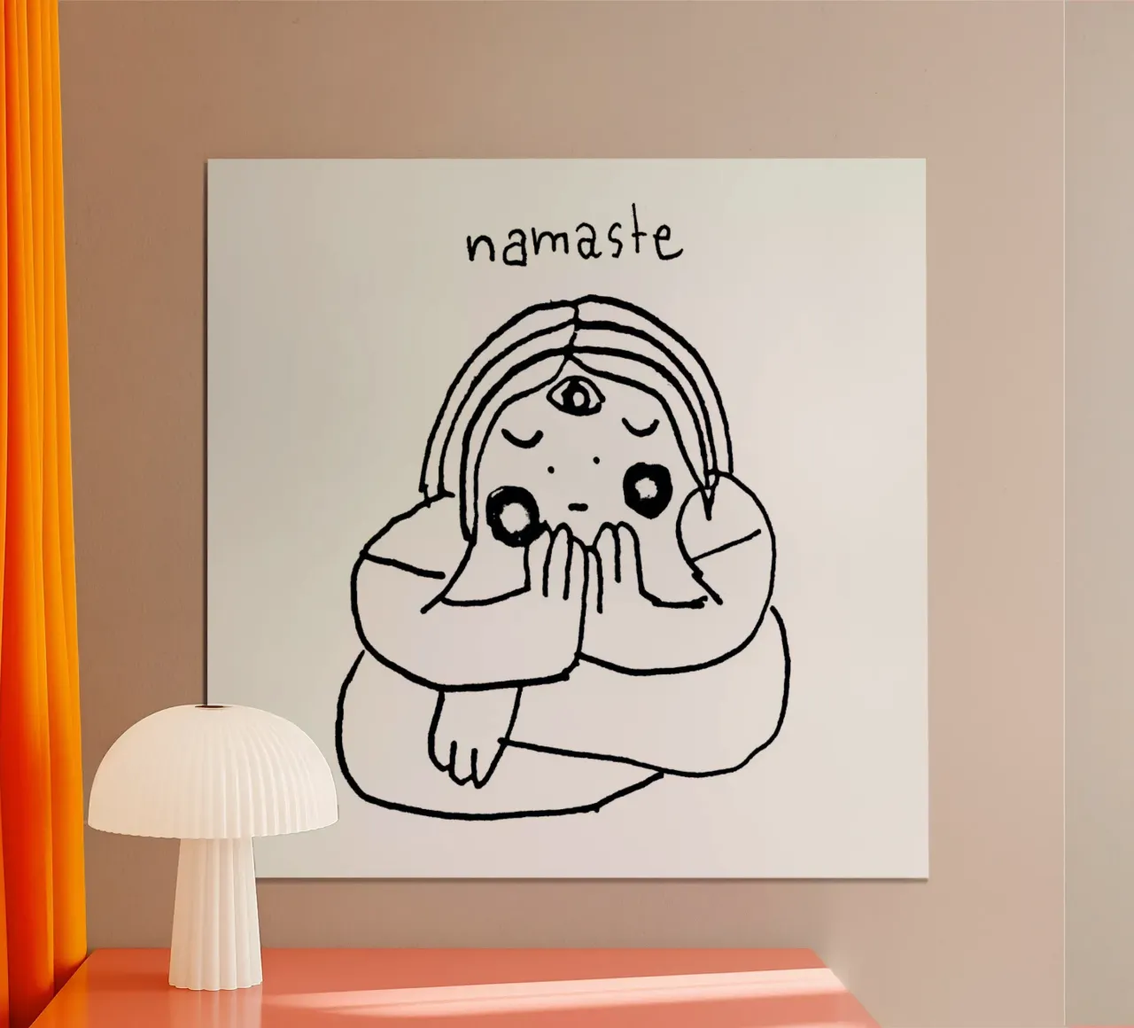 Namaste poster da Herzette