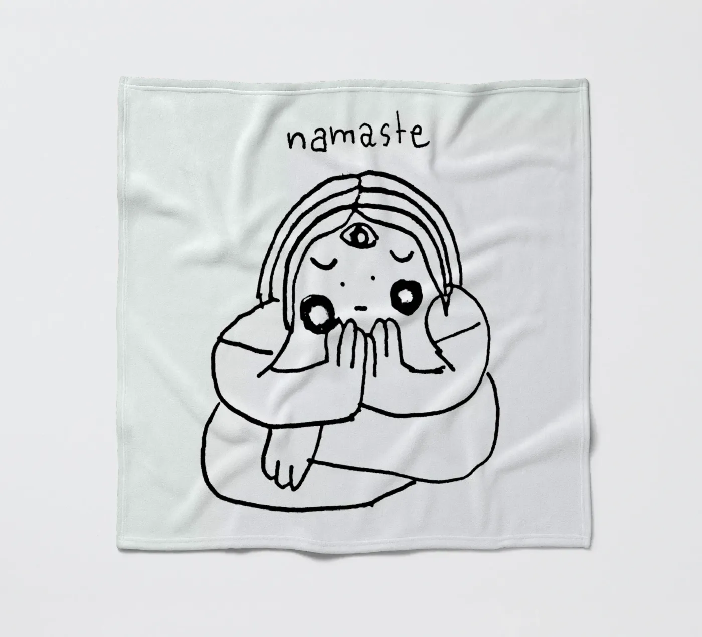 Namaste fleecedeken van Herzette