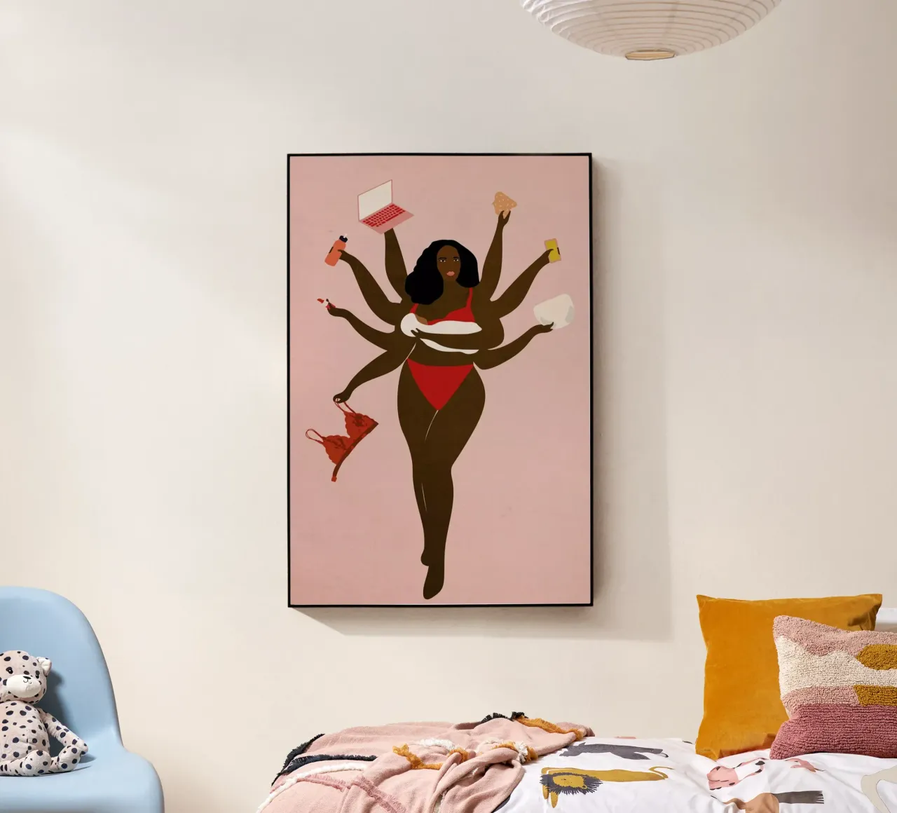 Motherhood acrylic glass by vonkopfbisfuss x JUNIQE