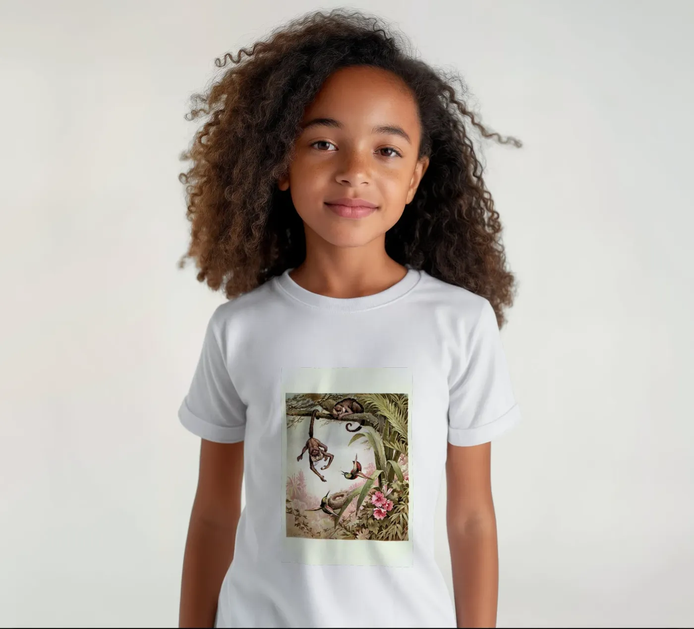 Monkeys kinder t-shirt van Flora & Fauna
