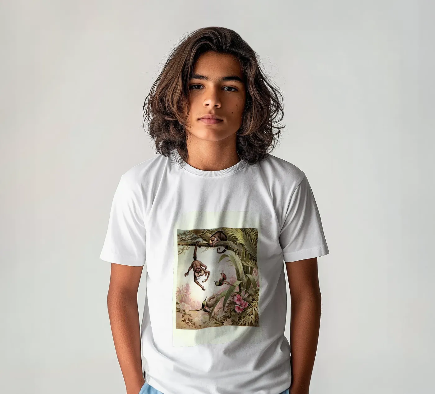 Monkeys t-shirt bambini da Flora & Fauna